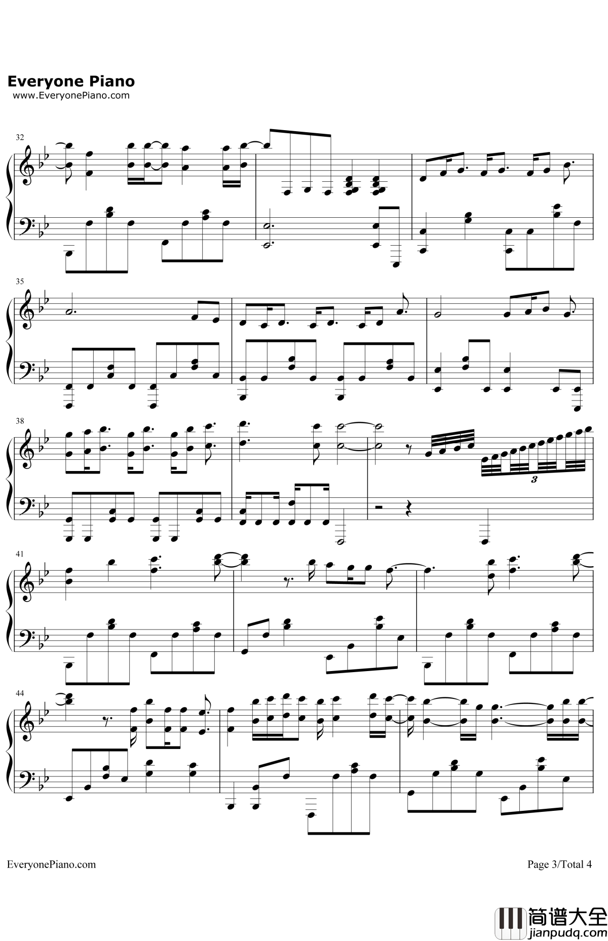 Always钢琴谱_尹美莱윤미래_太阳的后裔OST