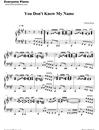 YouDon'tKnowMyName钢琴谱_AliciaKeys_吉他谱_钢琴谱_简谱