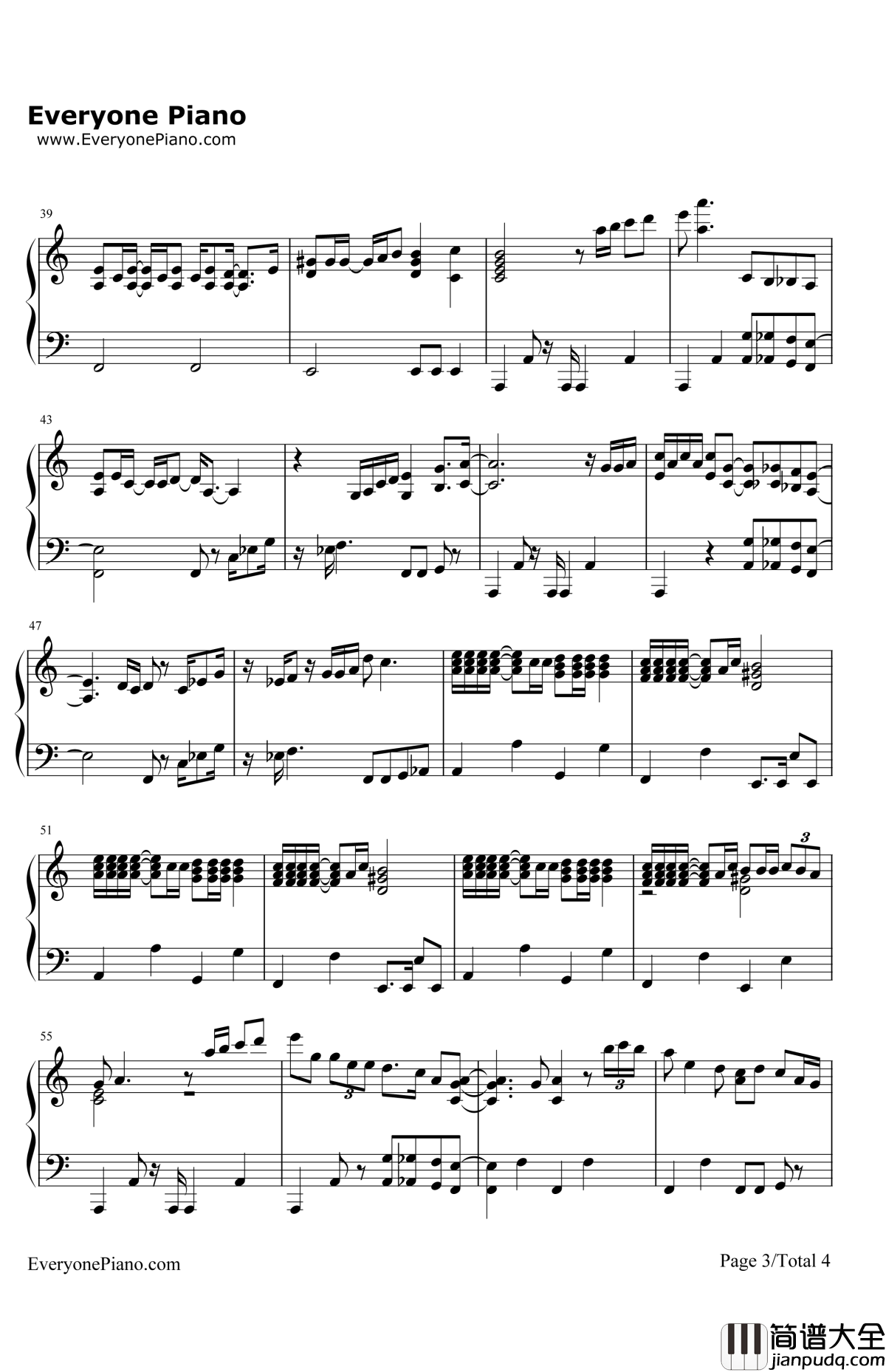 SamsoniteMan钢琴谱_AliciaKeys