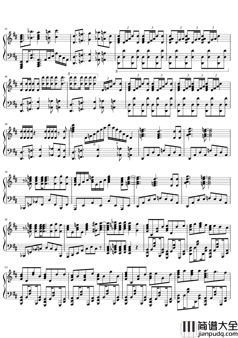 THEHERO~怒れる拳に火をつけろ~钢琴谱_JAMProject_一拳超人OP