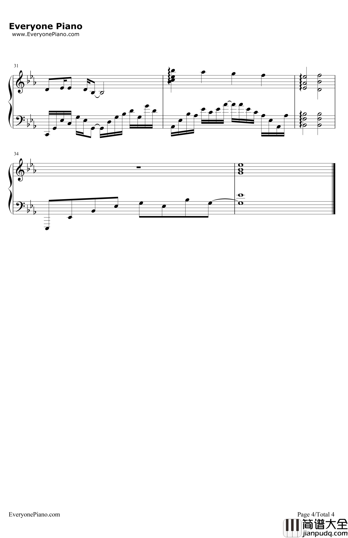 Harvest钢琴谱_(K)NoW_NAME_灰与幻想的格林姆迦尔ED