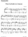WhenYouReallyLoveSomeone钢琴谱_AliciaKeys_吉他谱_钢琴谱_简谱