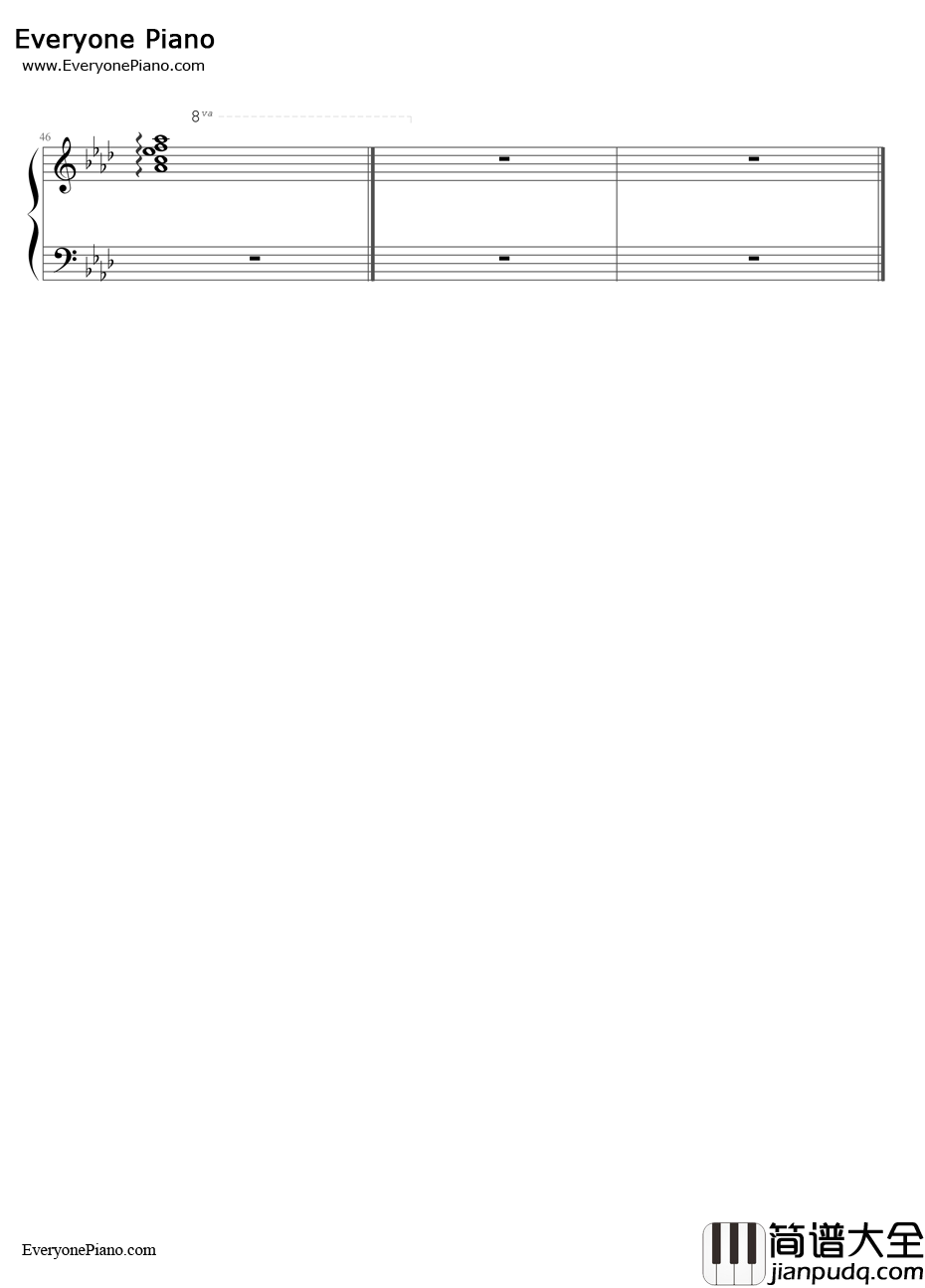 当爱已成往事钢琴谱_林忆莲李宗盛_霸王别姬主题曲