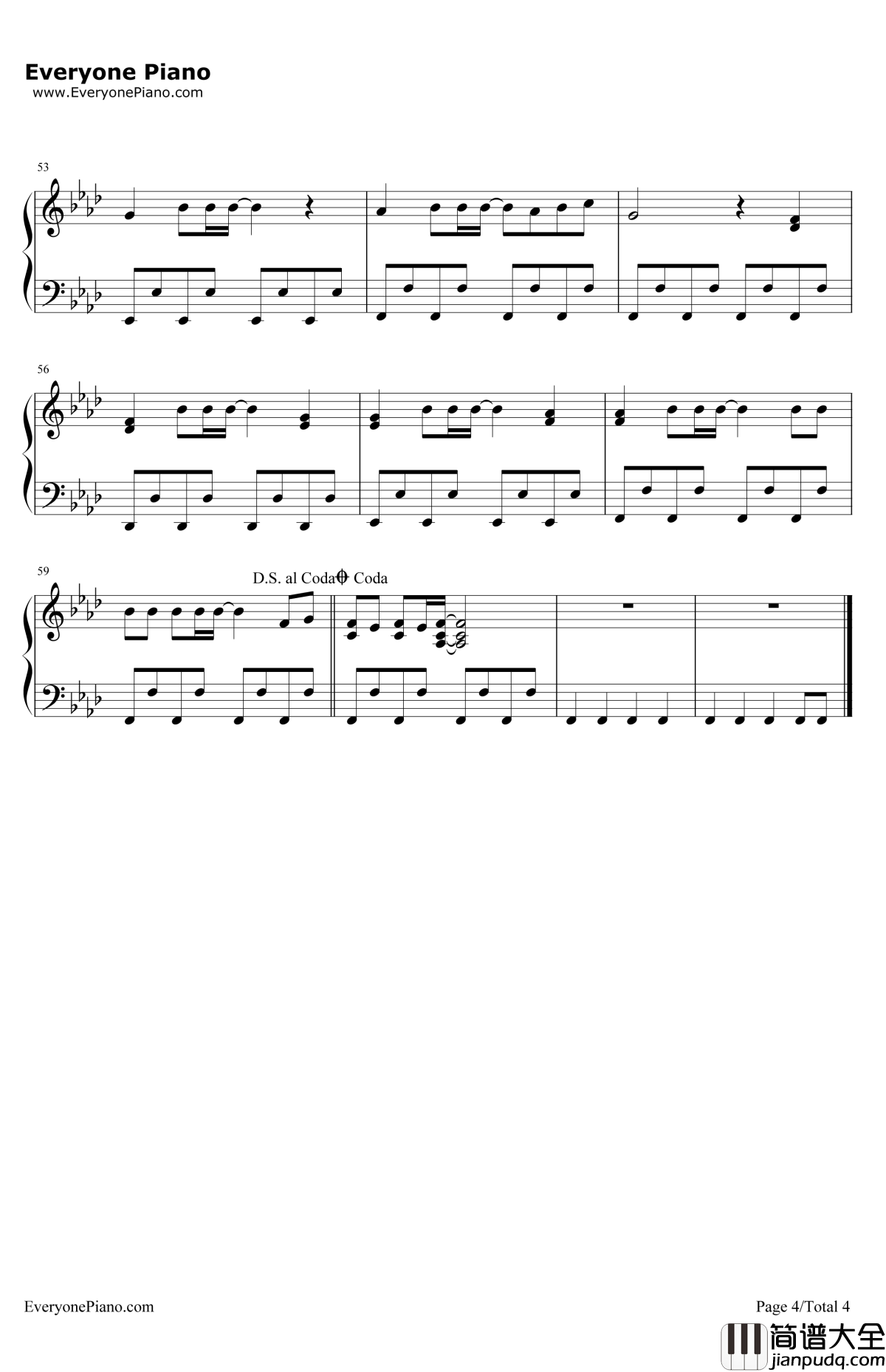 TakeItOff钢琴谱_Kesha