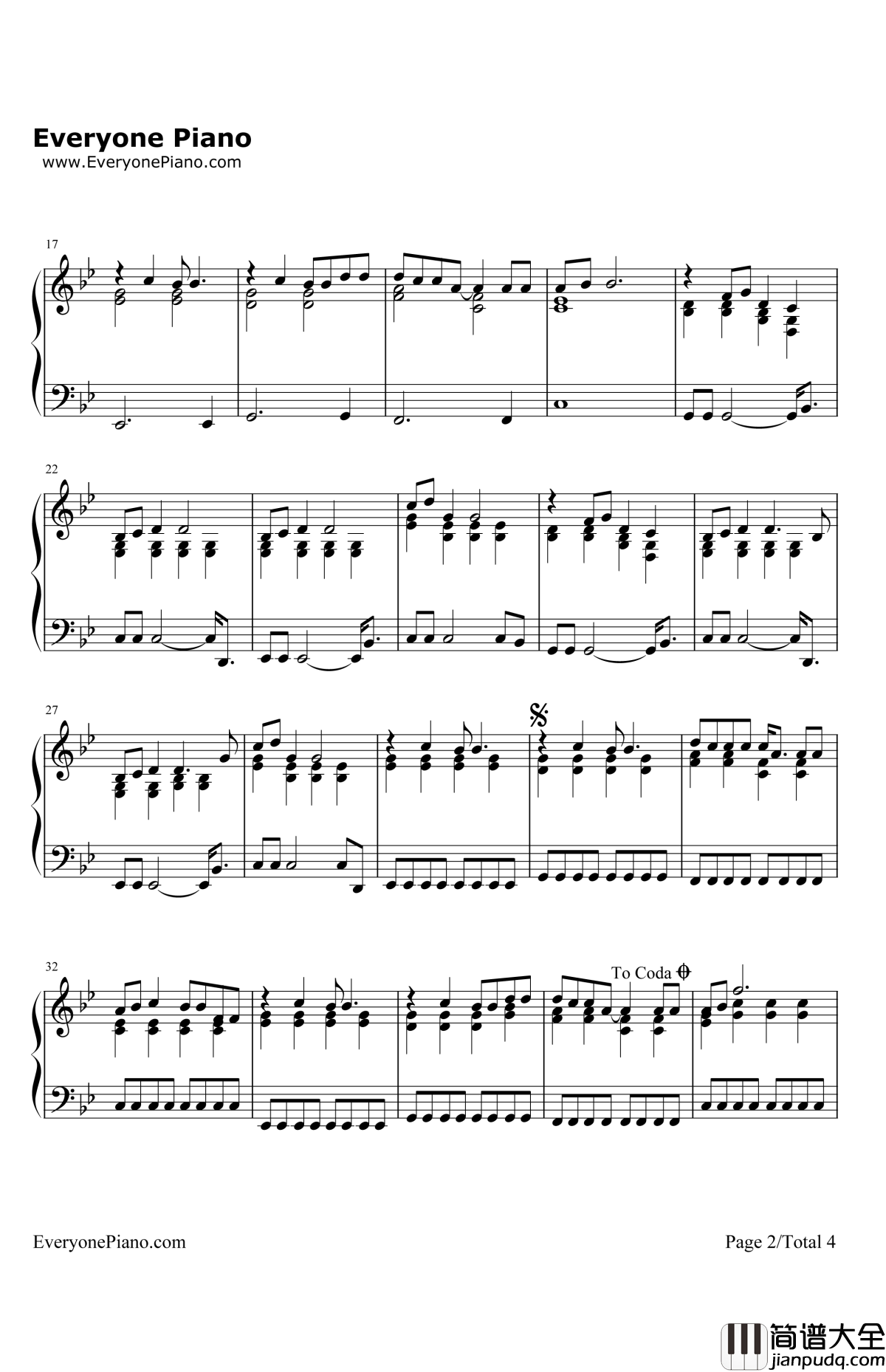 Honestly钢琴谱_KellyClarkson