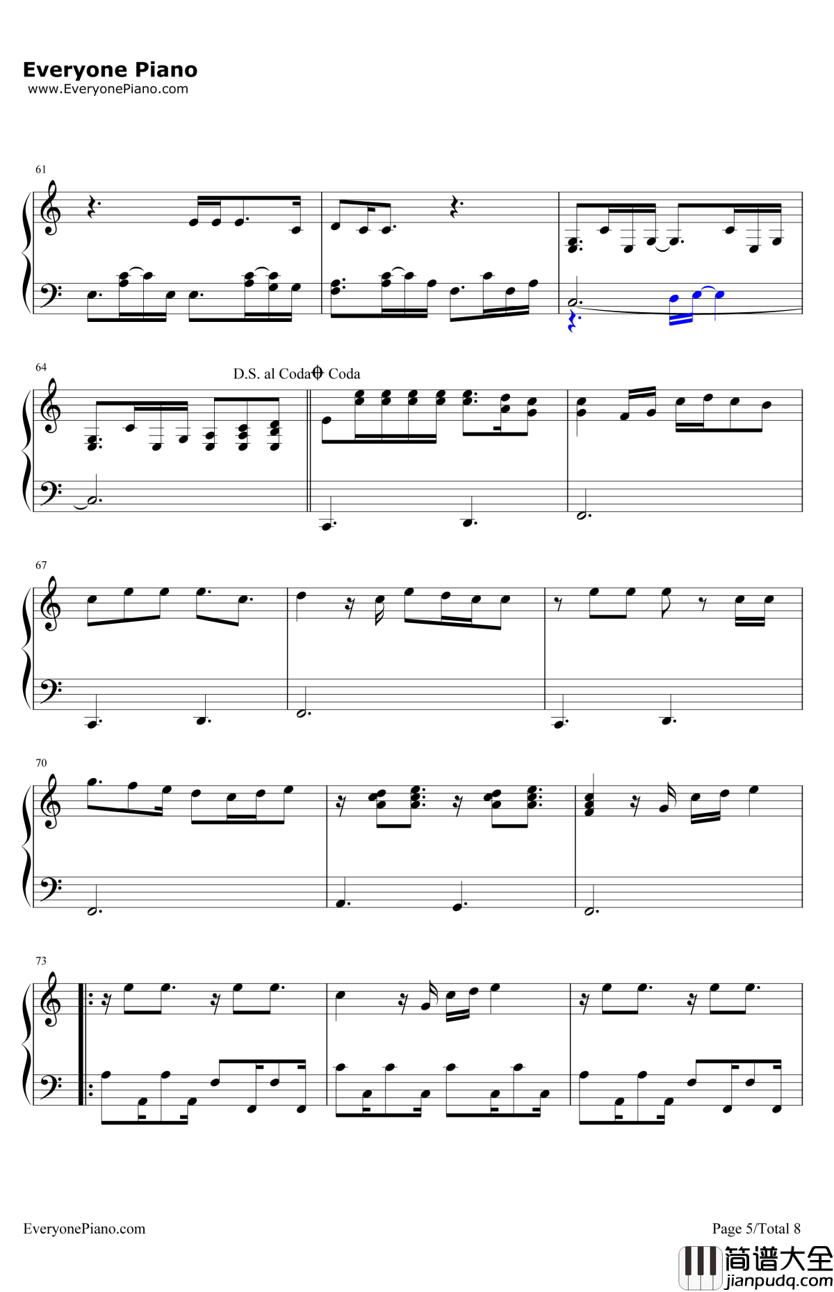 GiveMeLove钢琴谱_ShawnMendes