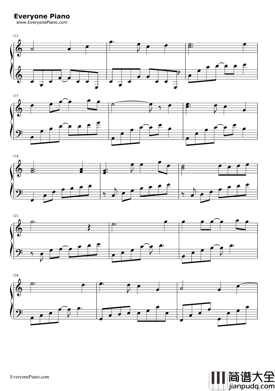 唱给雅音宫羽钢琴谱_洛天依