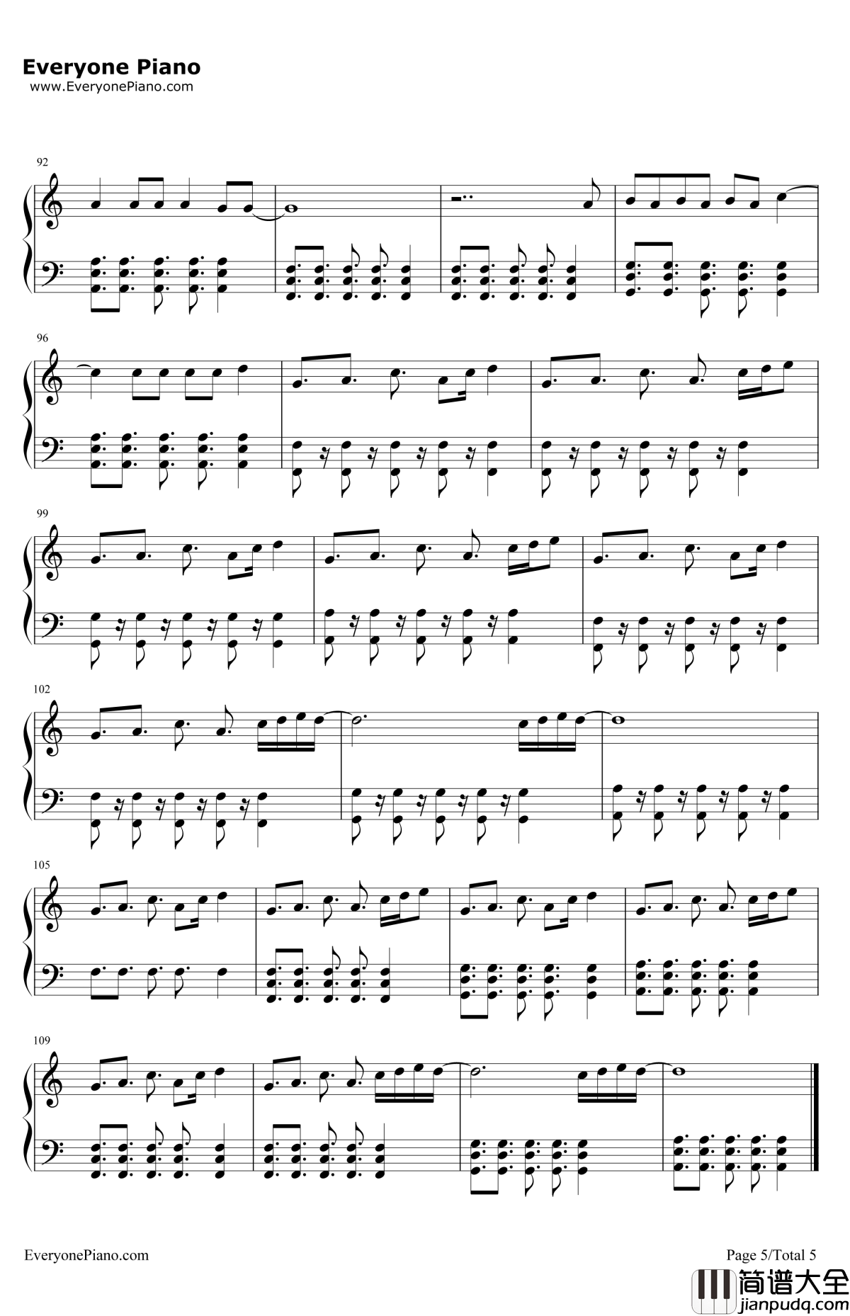 ThisIsWhatYouCameFor钢琴谱_CalvinHarris