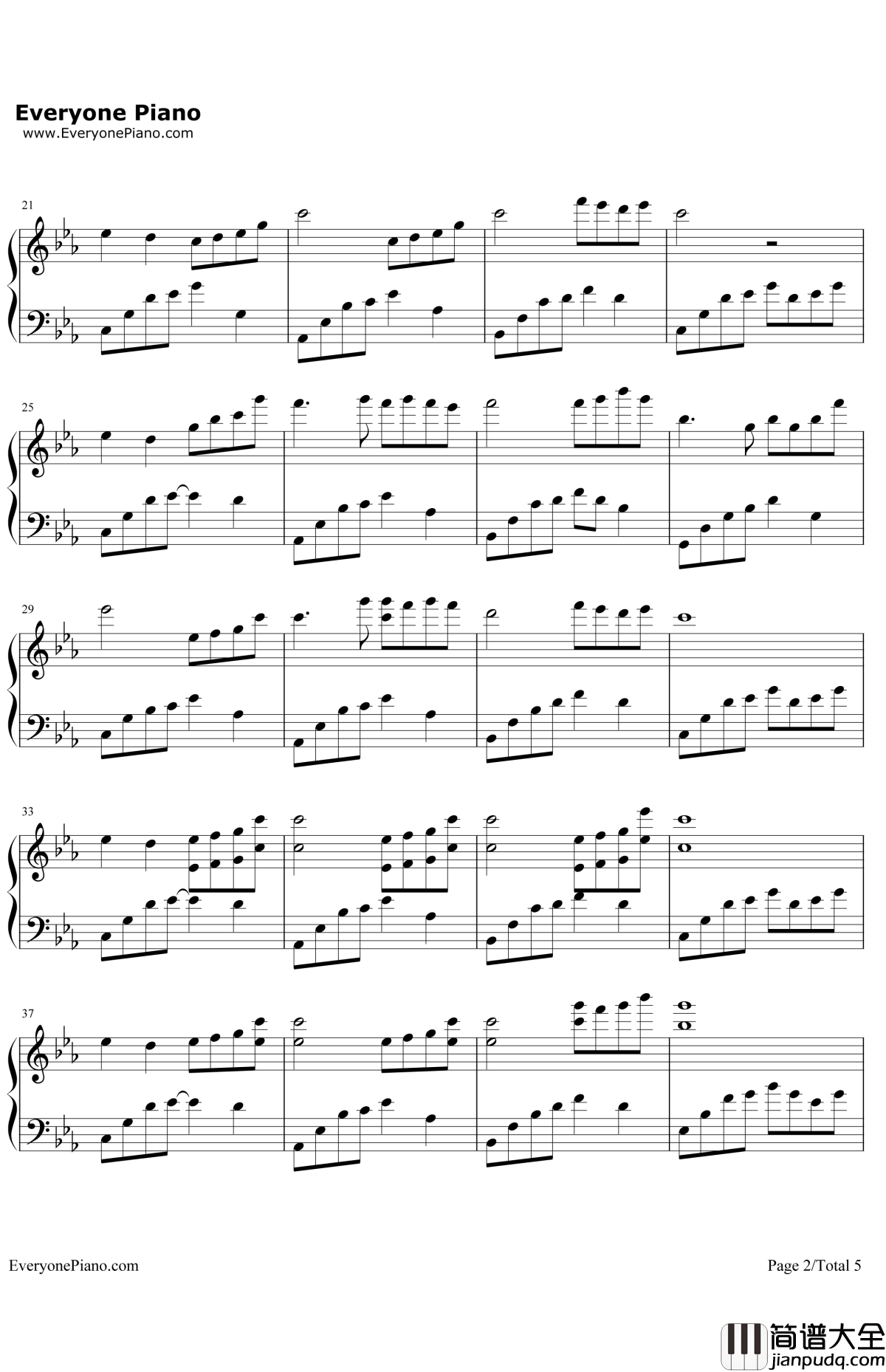 夜的钢琴曲5钢琴谱_石进_夜的钢琴曲5