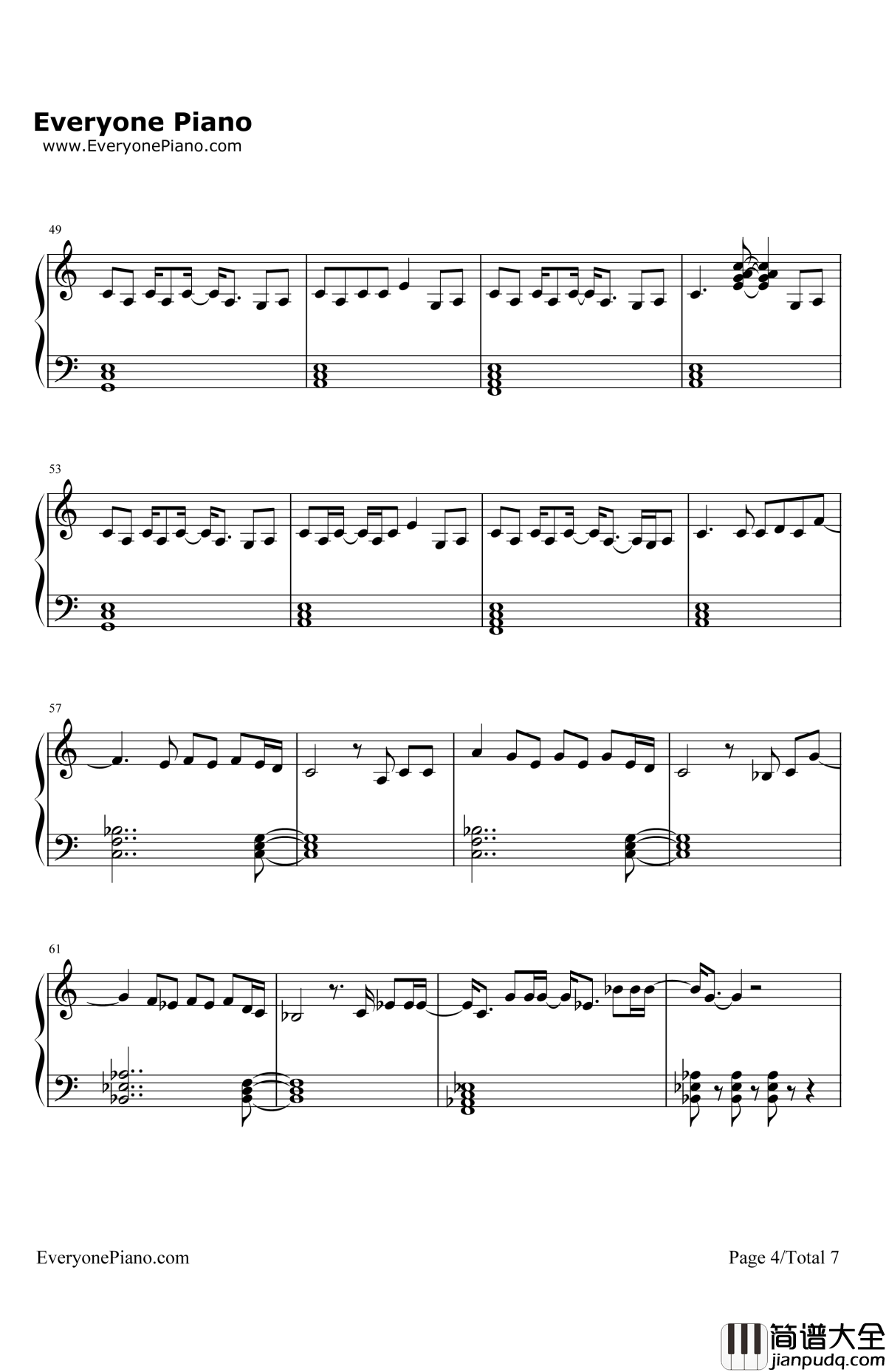 Can'tStoptheFeeling钢琴谱_JustinTimberlake