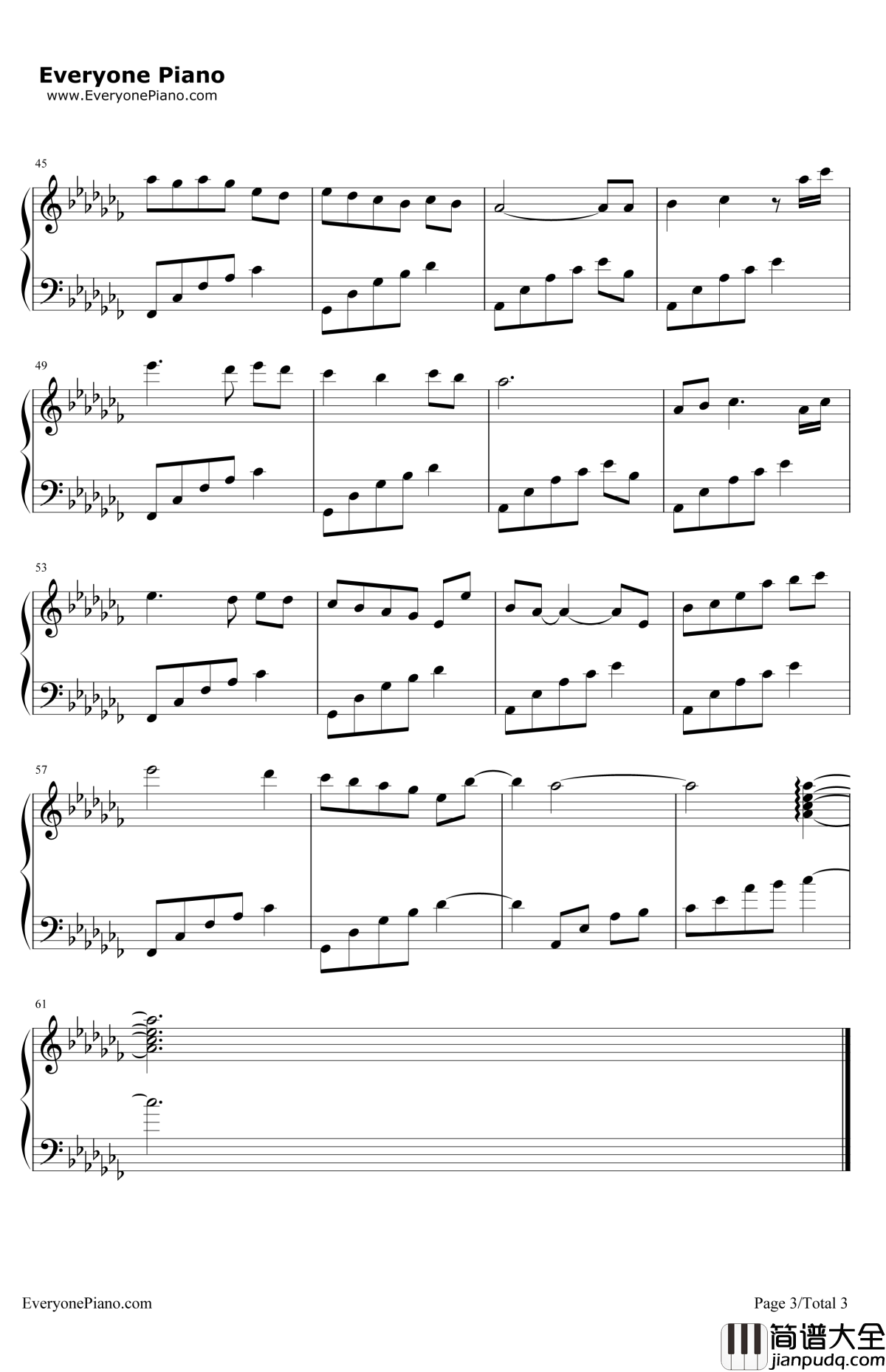 夜的钢琴曲19钢琴谱_石进