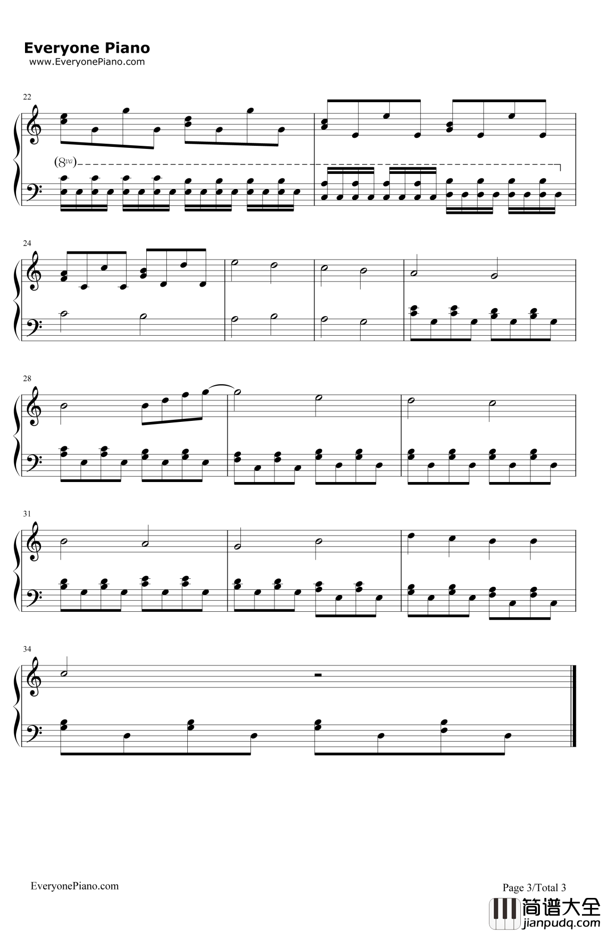 宫崎骏のTOTORO钢琴谱_宫崎骏