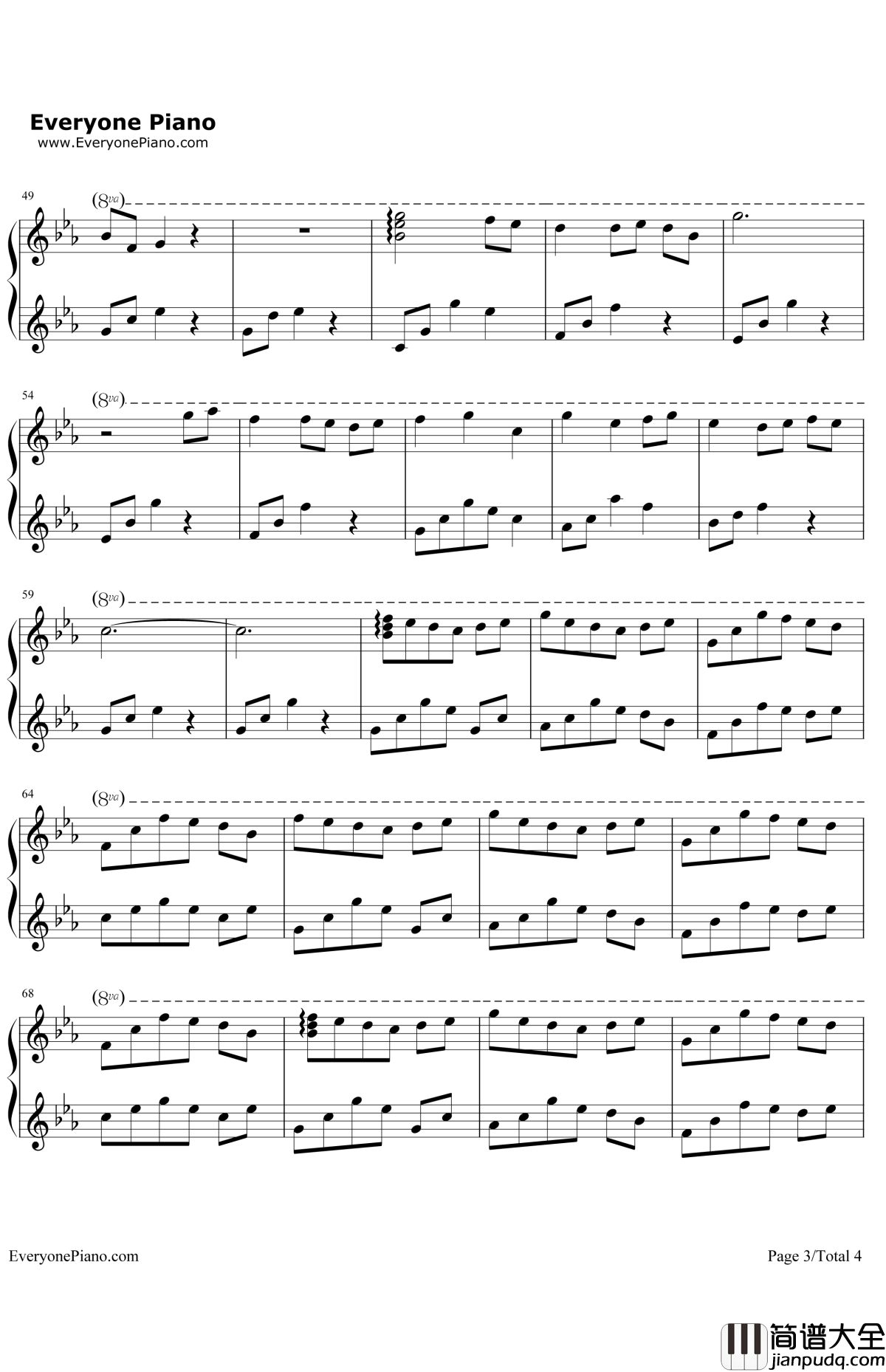 月光彼岸钢琴谱_Music゛◆Kゝ_原创音乐