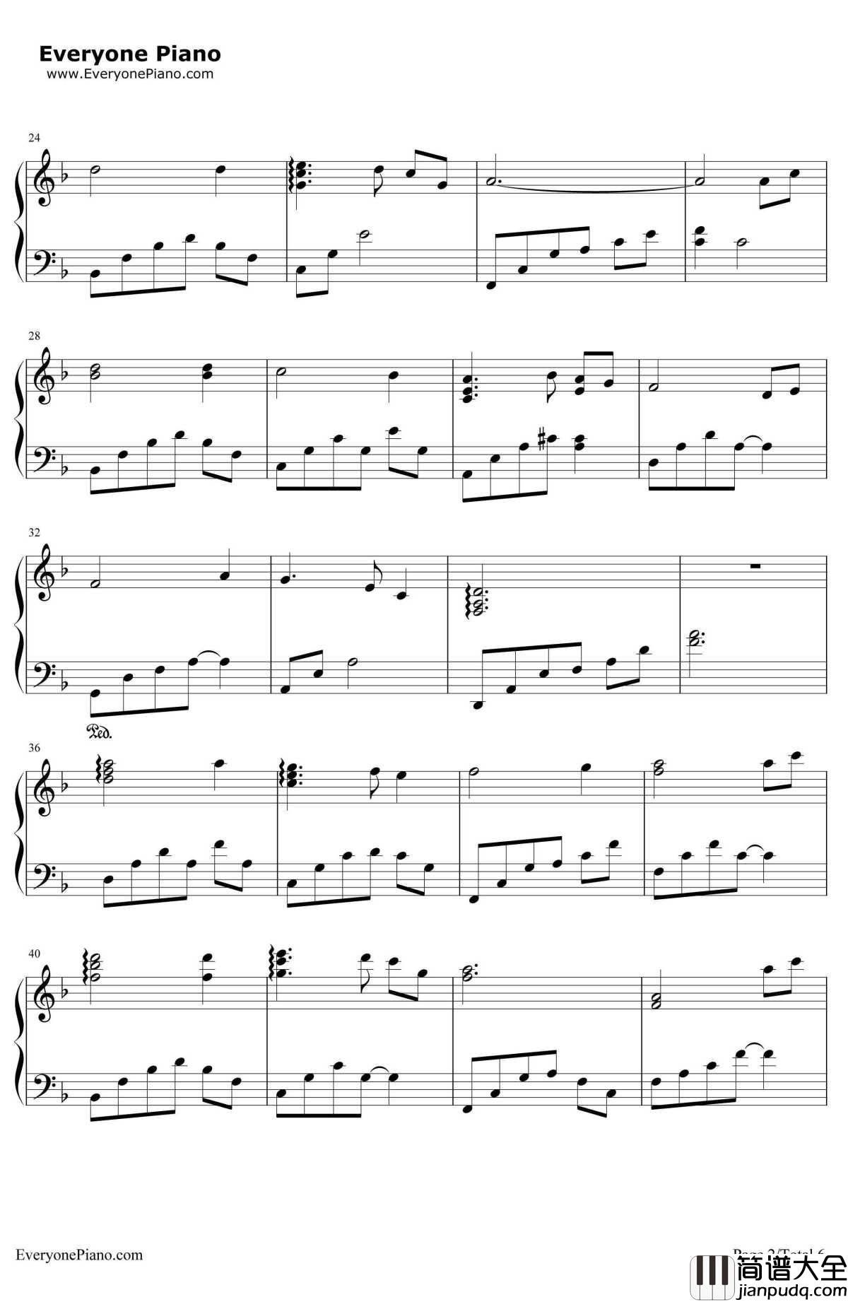 MorethanLove钢琴谱_韩成民_假如爱有天意插曲