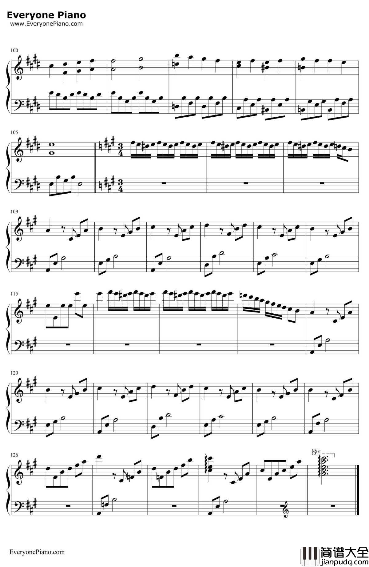 憧れの非日常钢琴谱_吉森信_动漫_无头骑士异闻录_BGM