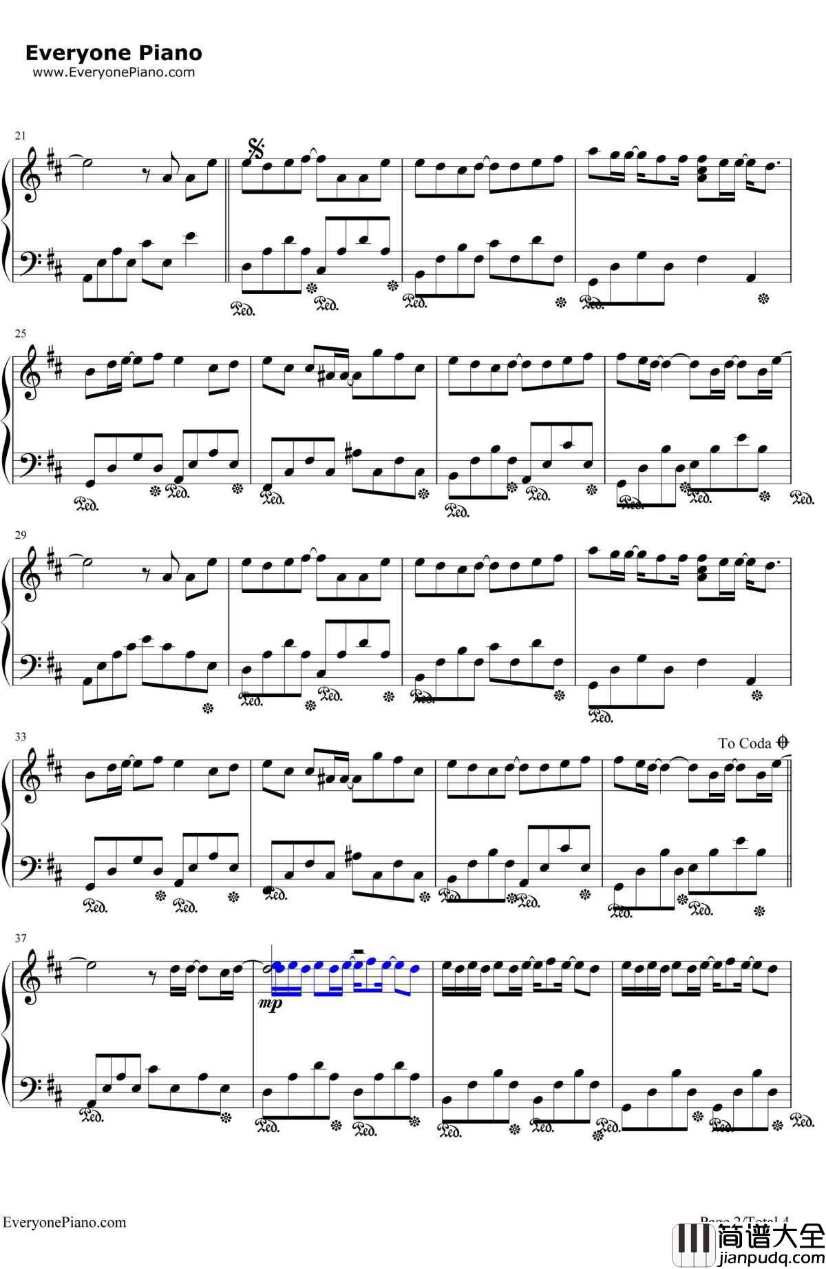 如果我变成回忆钢琴谱_Tank