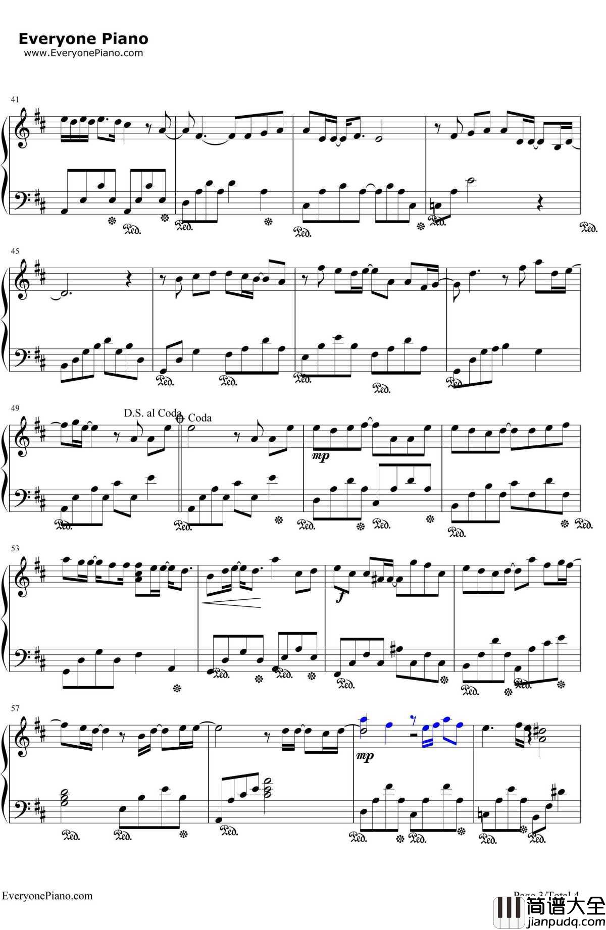 如果我变成回忆钢琴谱_Tank