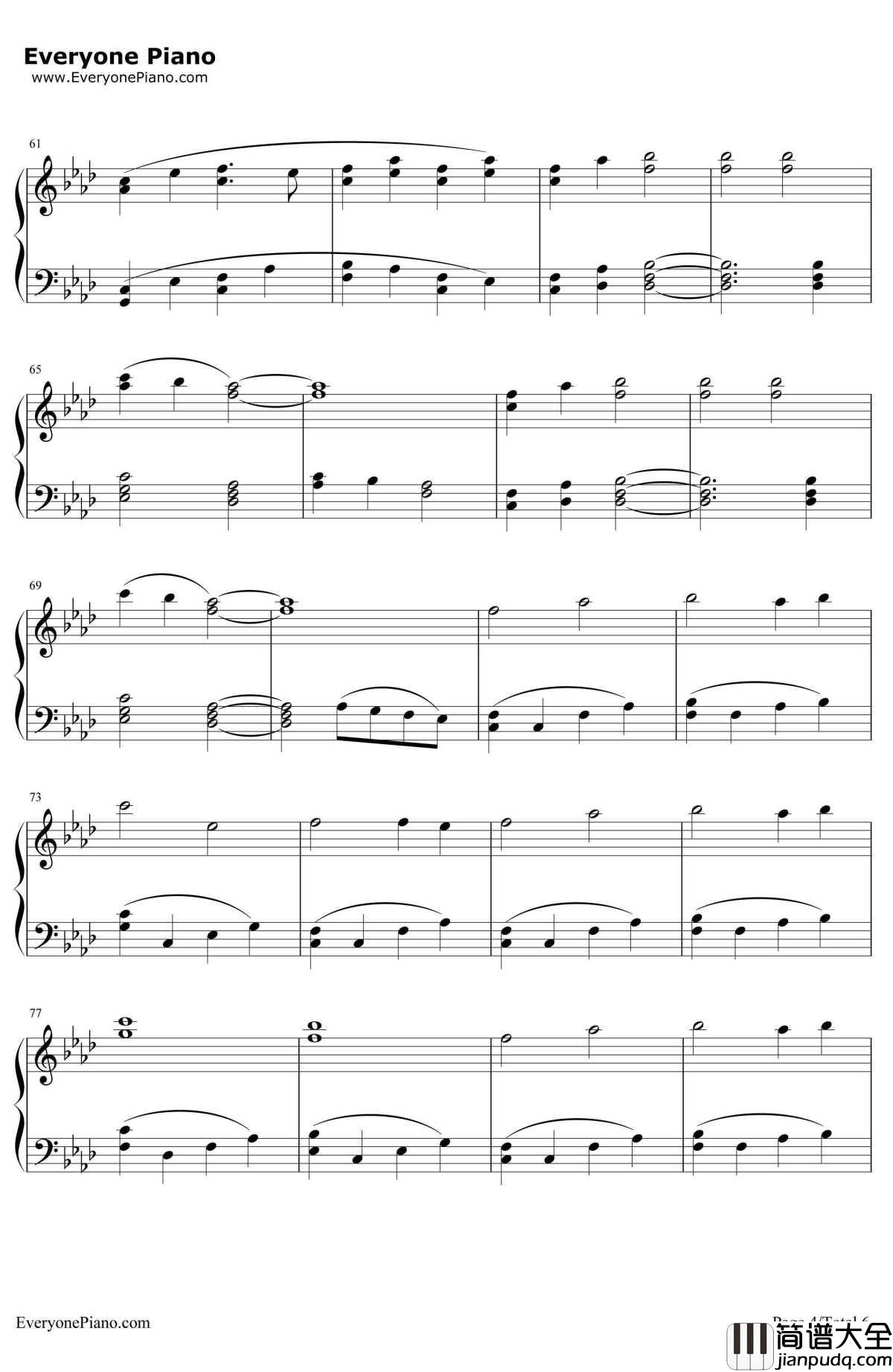 夏祭り钢琴谱_初音未来