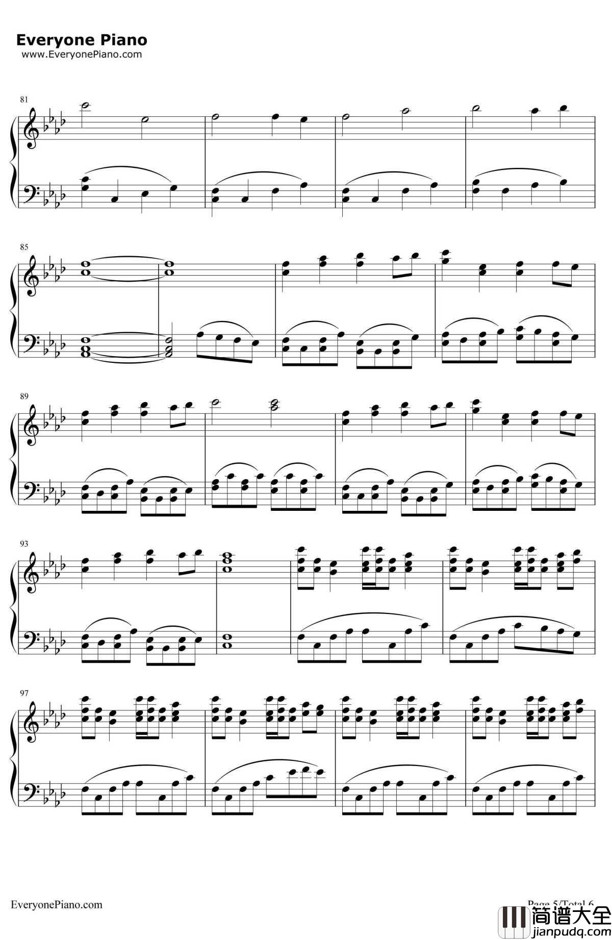 夏祭り钢琴谱_初音未来