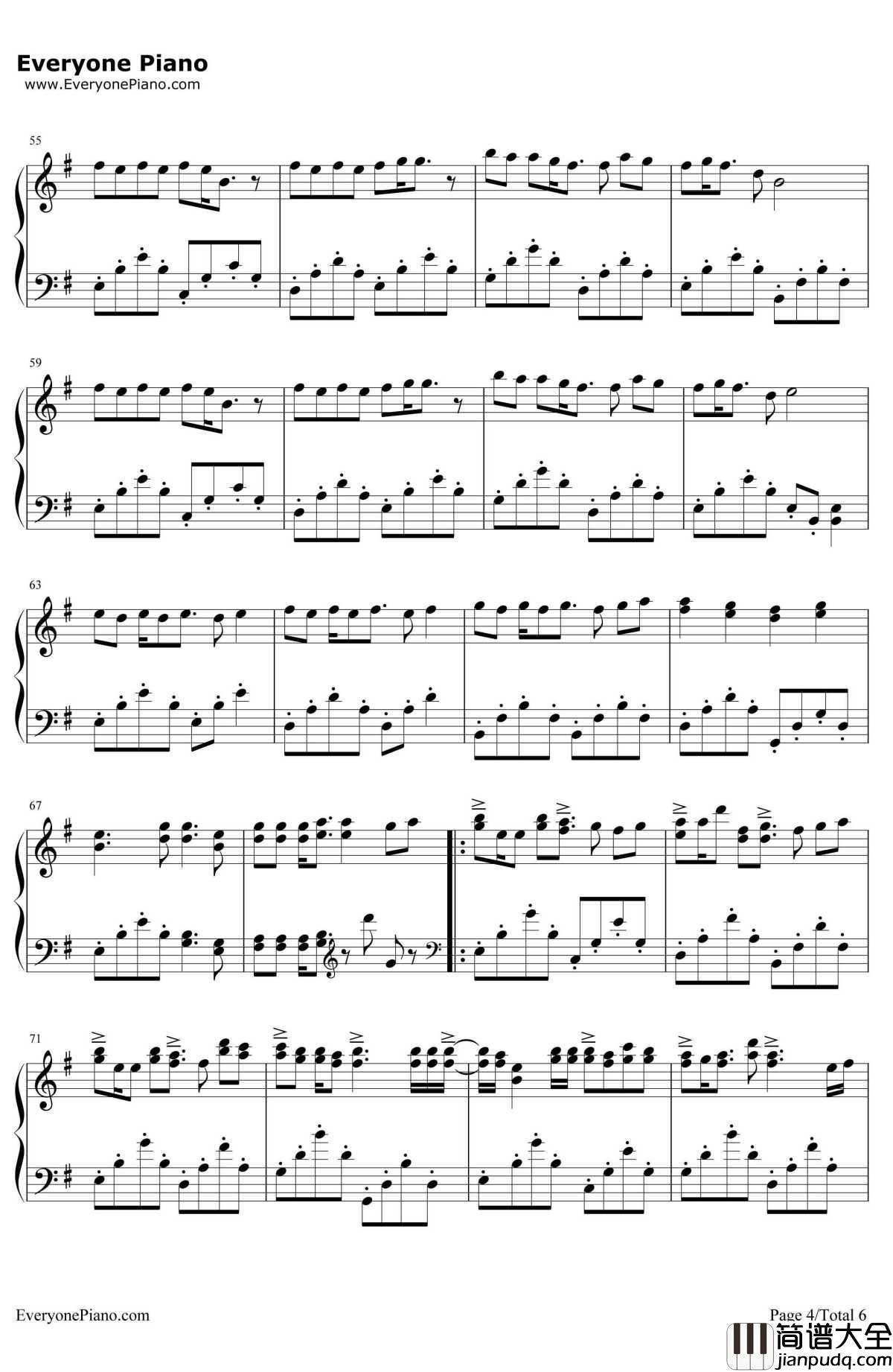 ReAct钢琴谱_初音未来镜音双子