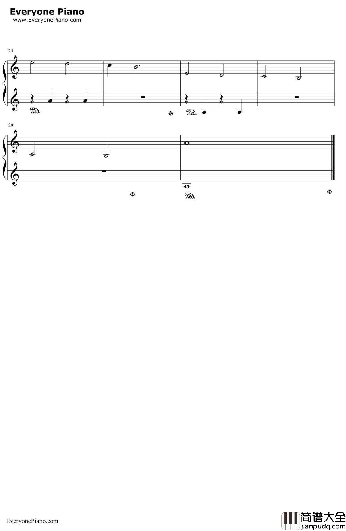 桜花钢琴谱_大谷幸_さくらのはな__薄桜鬼_OST