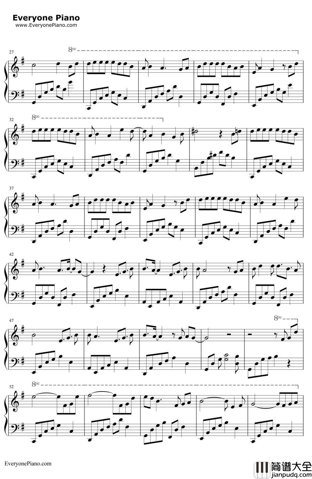 做我老婆好不好钢琴谱_徐誉滕