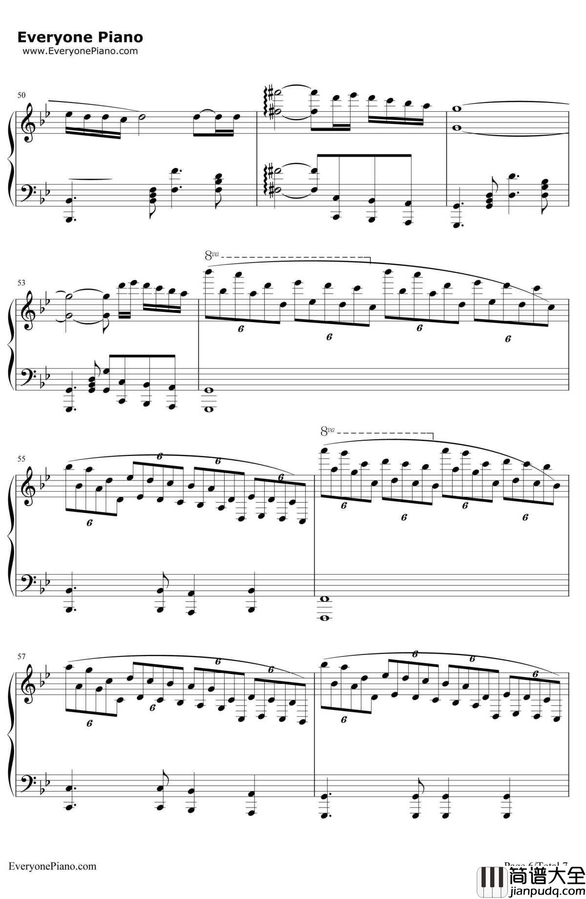 梦中的婚礼钢琴谱_理查德•克莱德曼_改编版