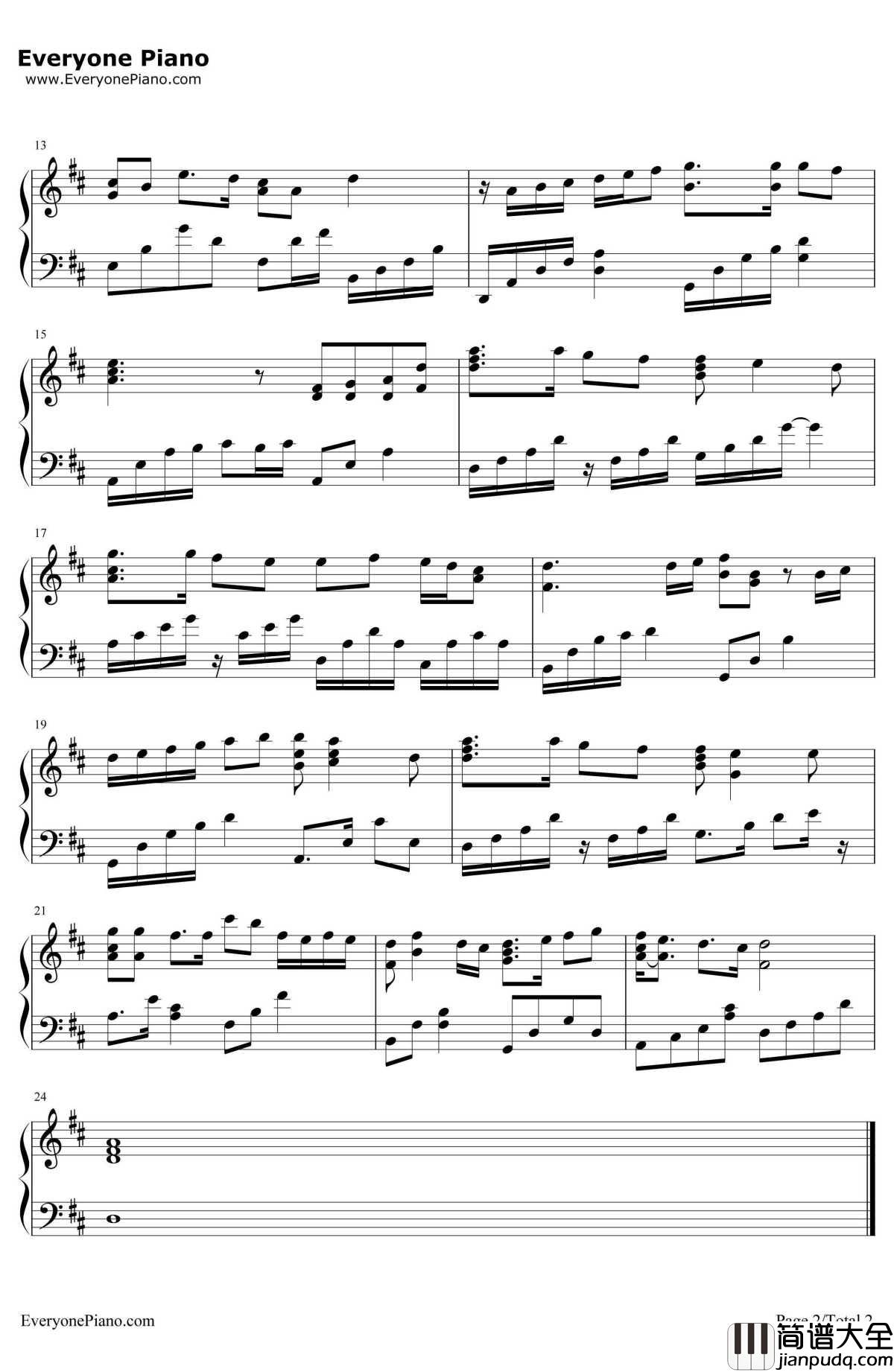 露丝玛丽钢琴谱_何韵诗