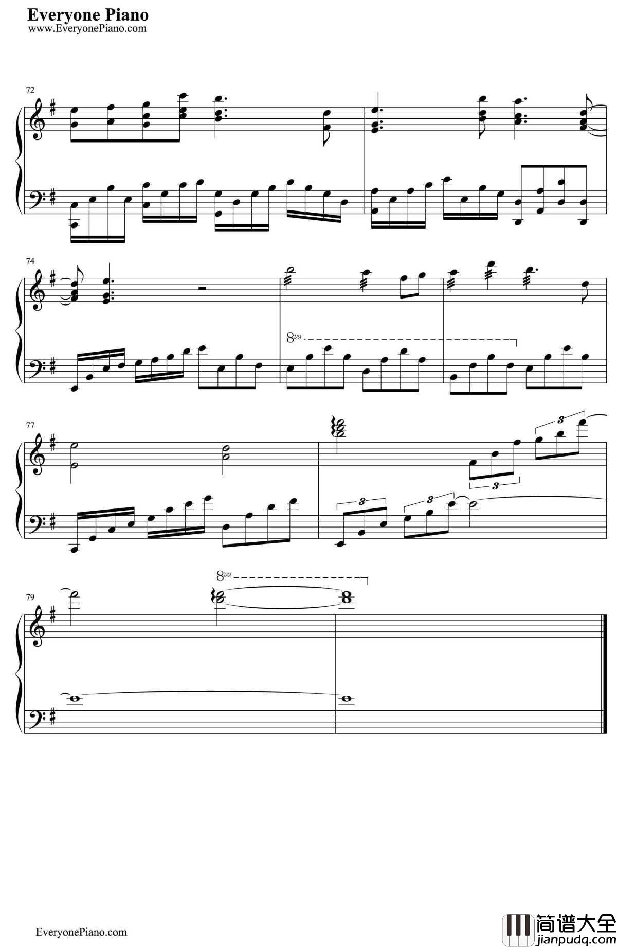 剑心钢琴谱_张杰_古剑奇谭片头曲