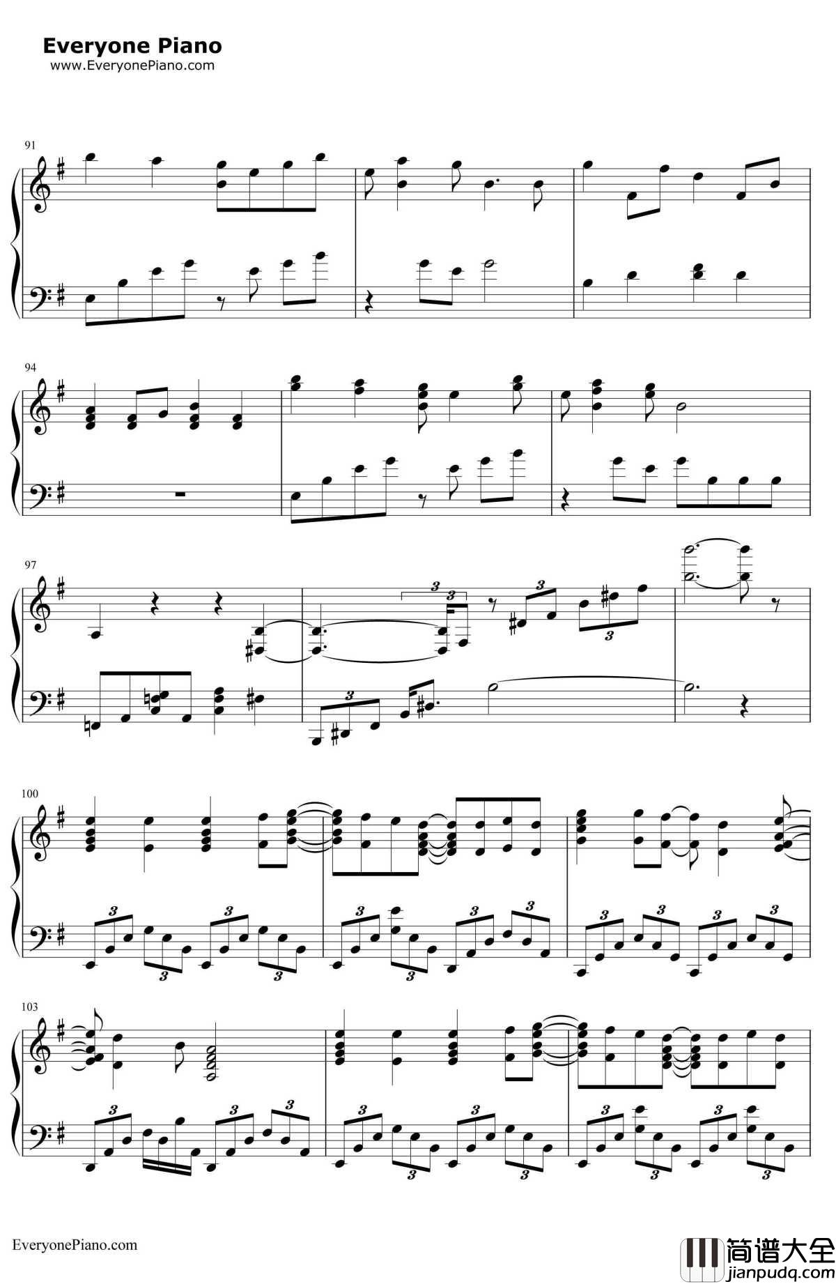 午夜の待ち合わせ钢琴谱_HelloSleepwalkers_野良神OP