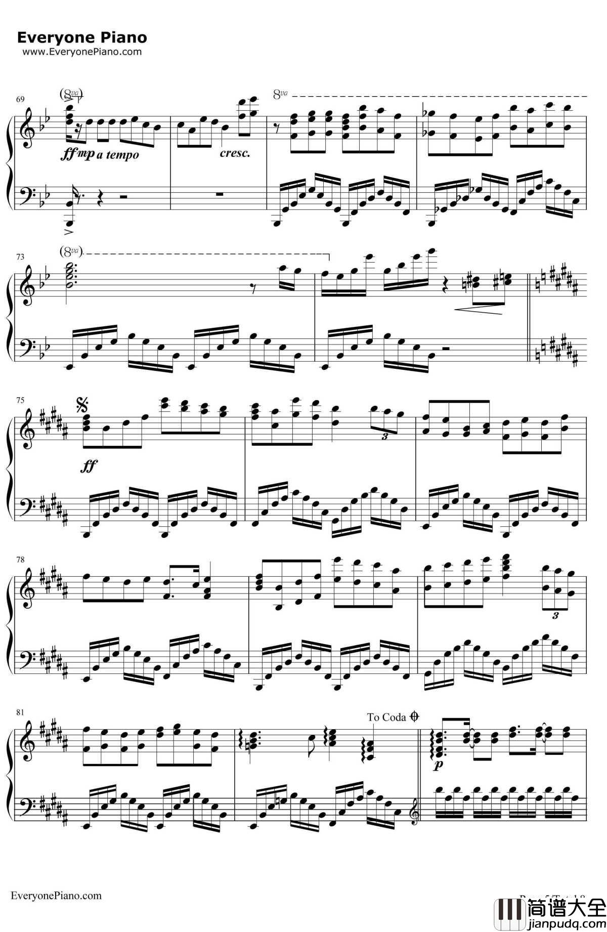 罪の名前钢琴谱_初音未来Ryo_游戏_初音ミク_ProjectDIVA_X_主题曲