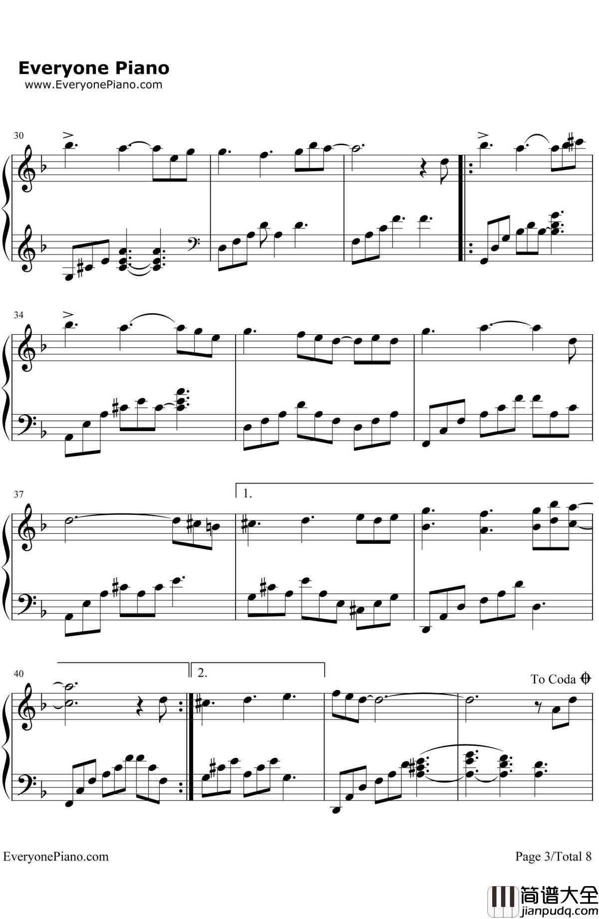 Felitsa(费丽萨)钢琴谱_雅尼