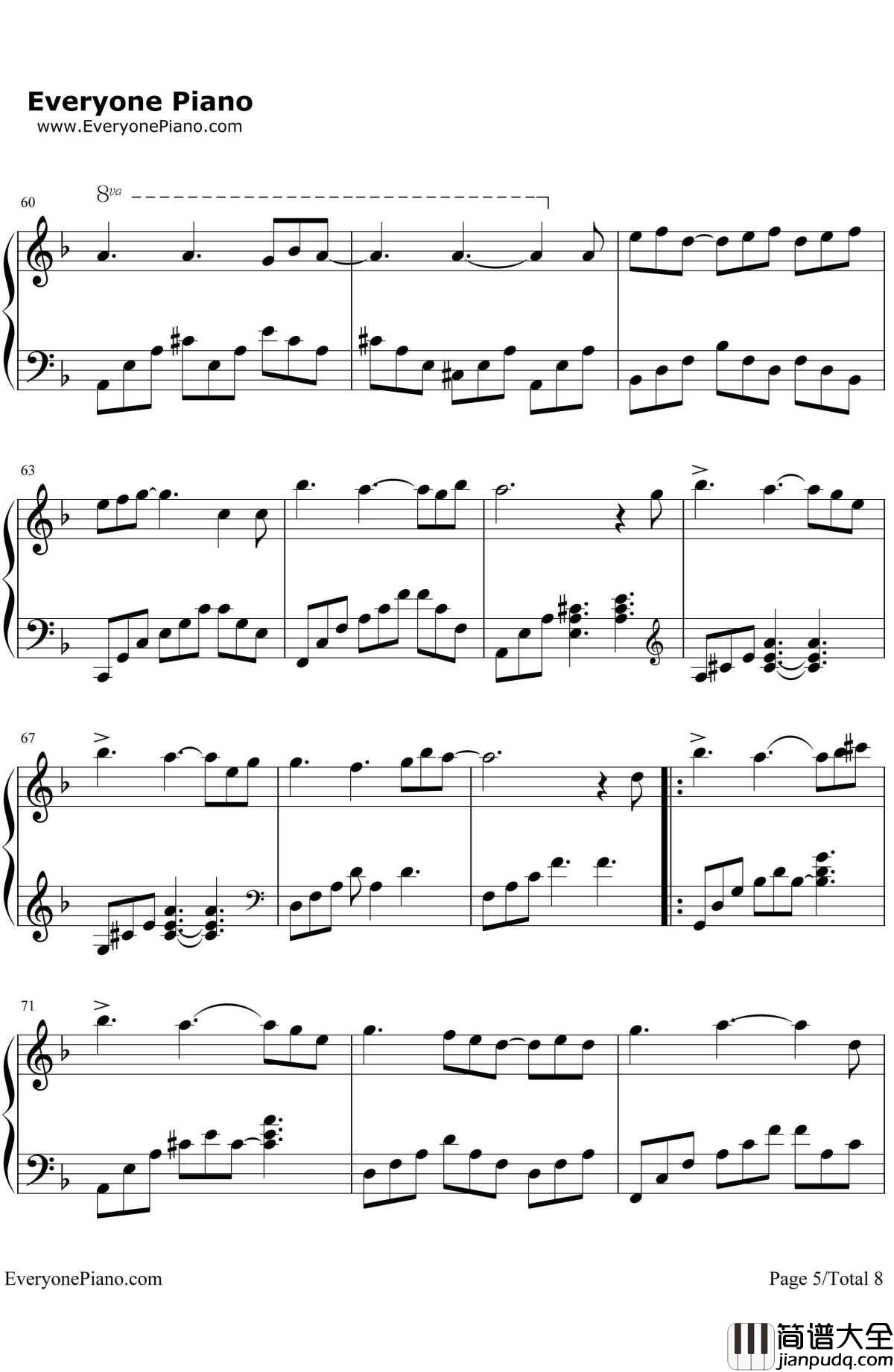 Felitsa(费丽萨)钢琴谱_雅尼