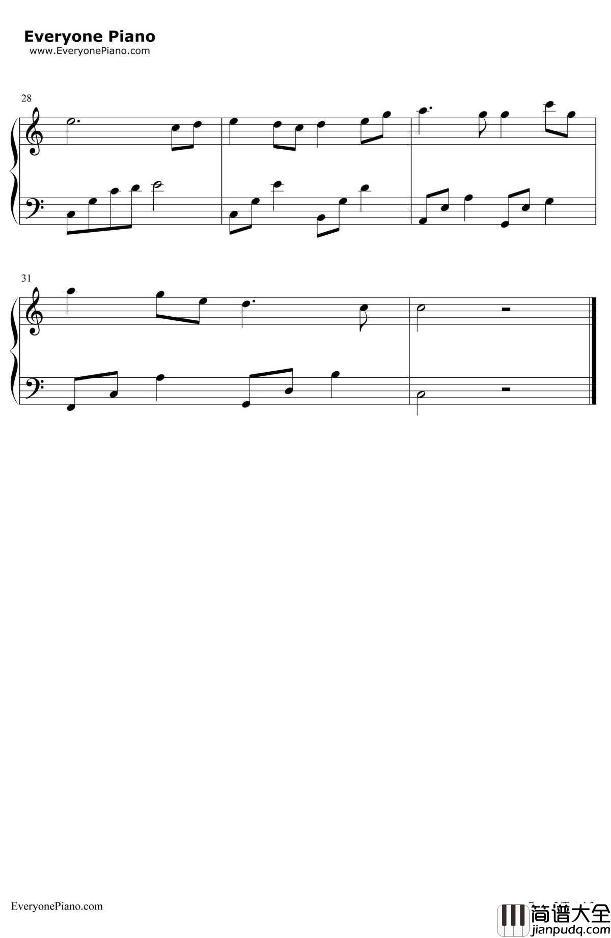 爱尔兰画眉(漫步神秘园)钢琴谱_JoanieMadden