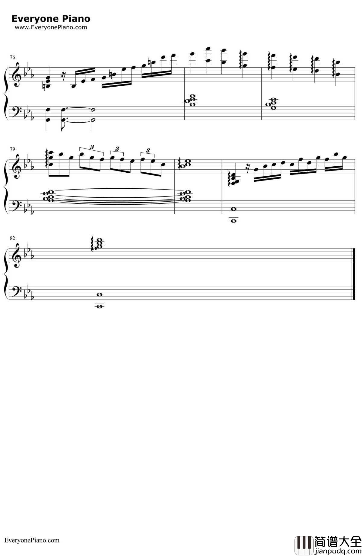 突如其来的爱情钢琴谱_小田和正__东京爱情故事_主题曲