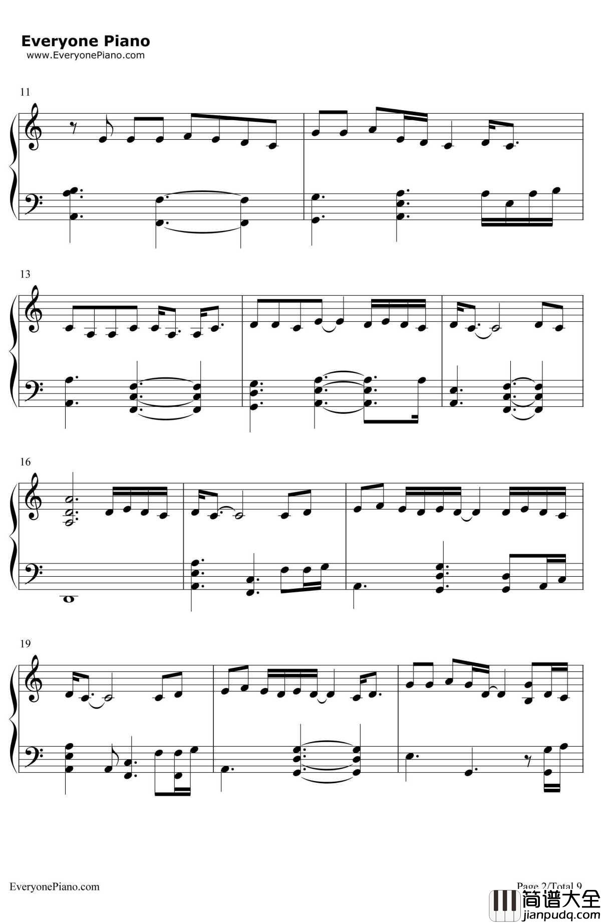 ListenToYourHeart(倾听你的心声)钢琴谱_Roxette