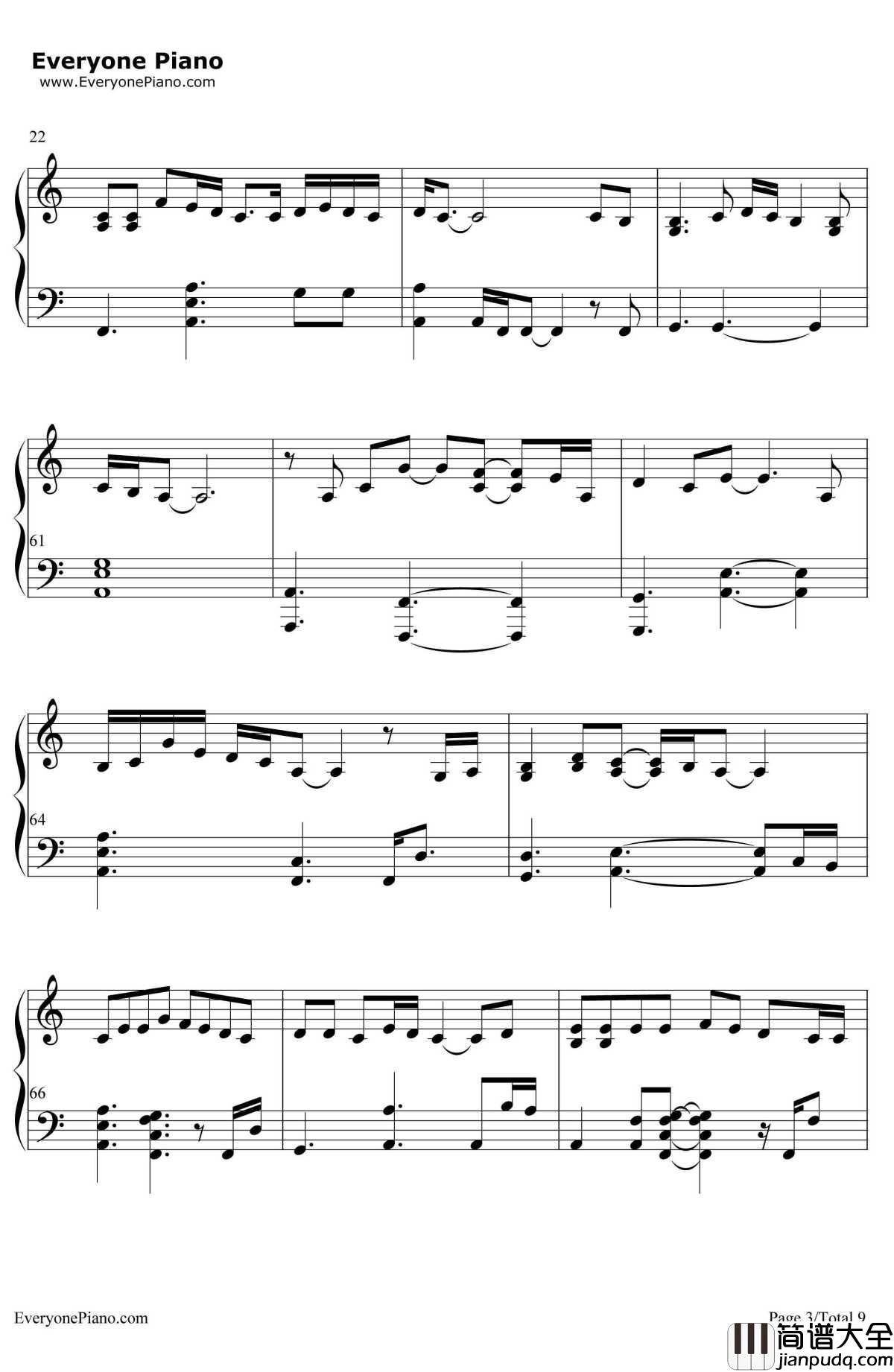 ListenToYourHeart(倾听你的心声)钢琴谱_Roxette