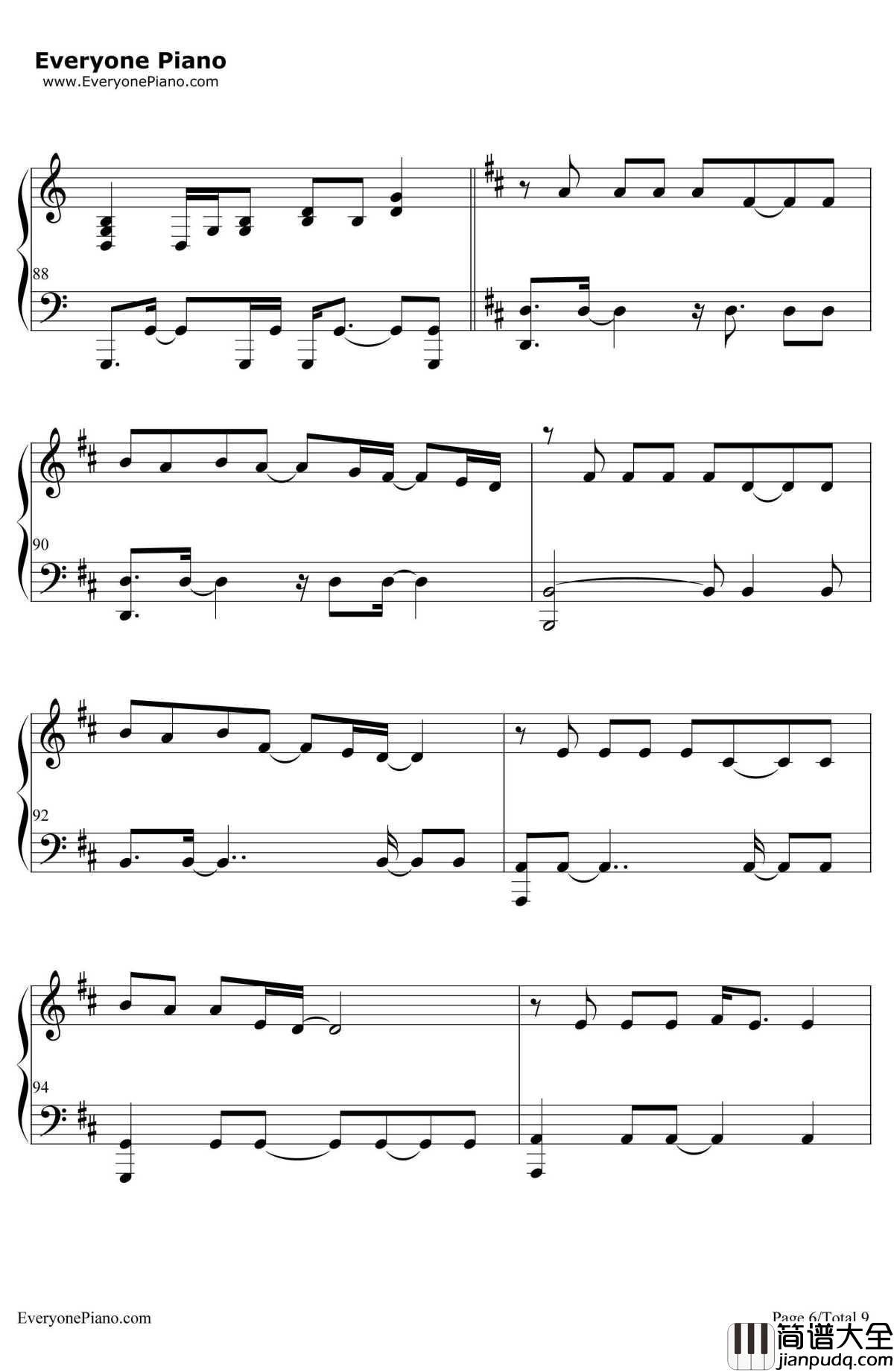 ListenToYourHeart(倾听你的心声)钢琴谱_Roxette