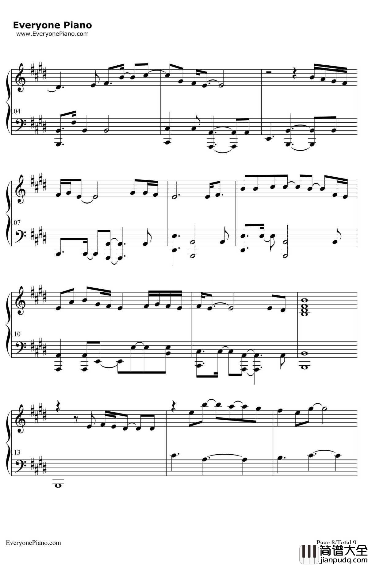 ListenToYourHeart(倾听你的心声)钢琴谱_Roxette