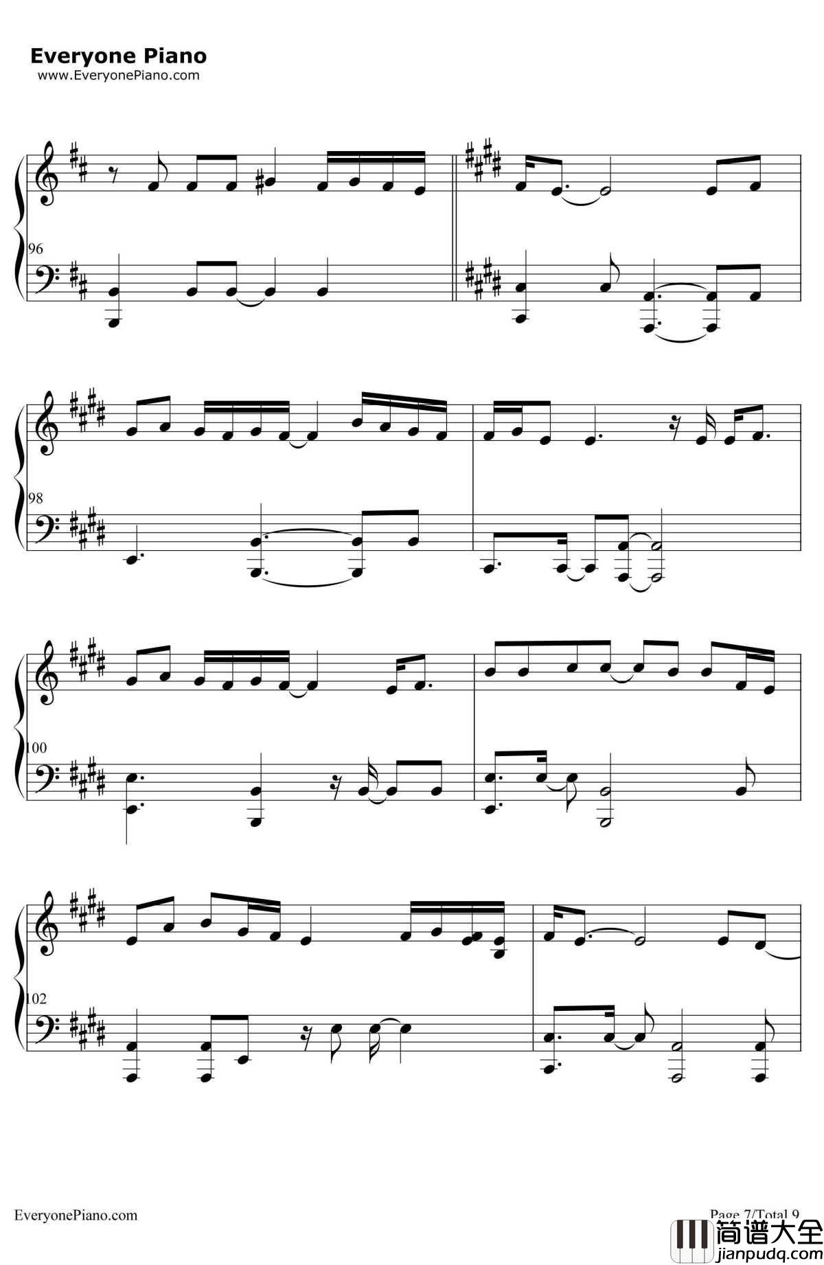 ListenToYourHeart(倾听你的心声)钢琴谱_Roxette