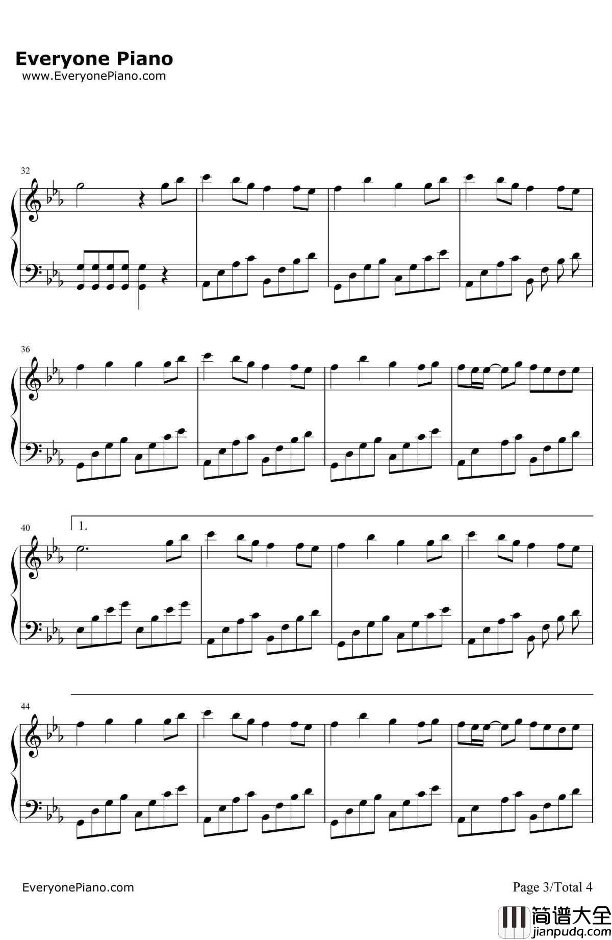 MyAll钢琴谱_滨崎步