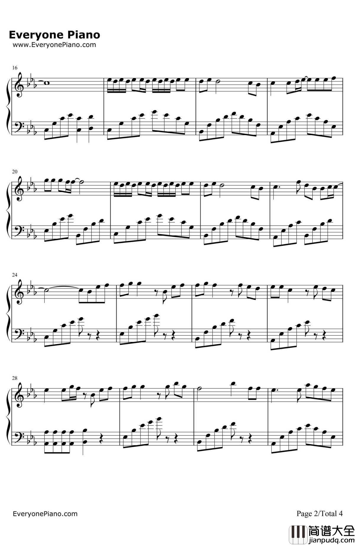 MyAll钢琴谱_滨崎步