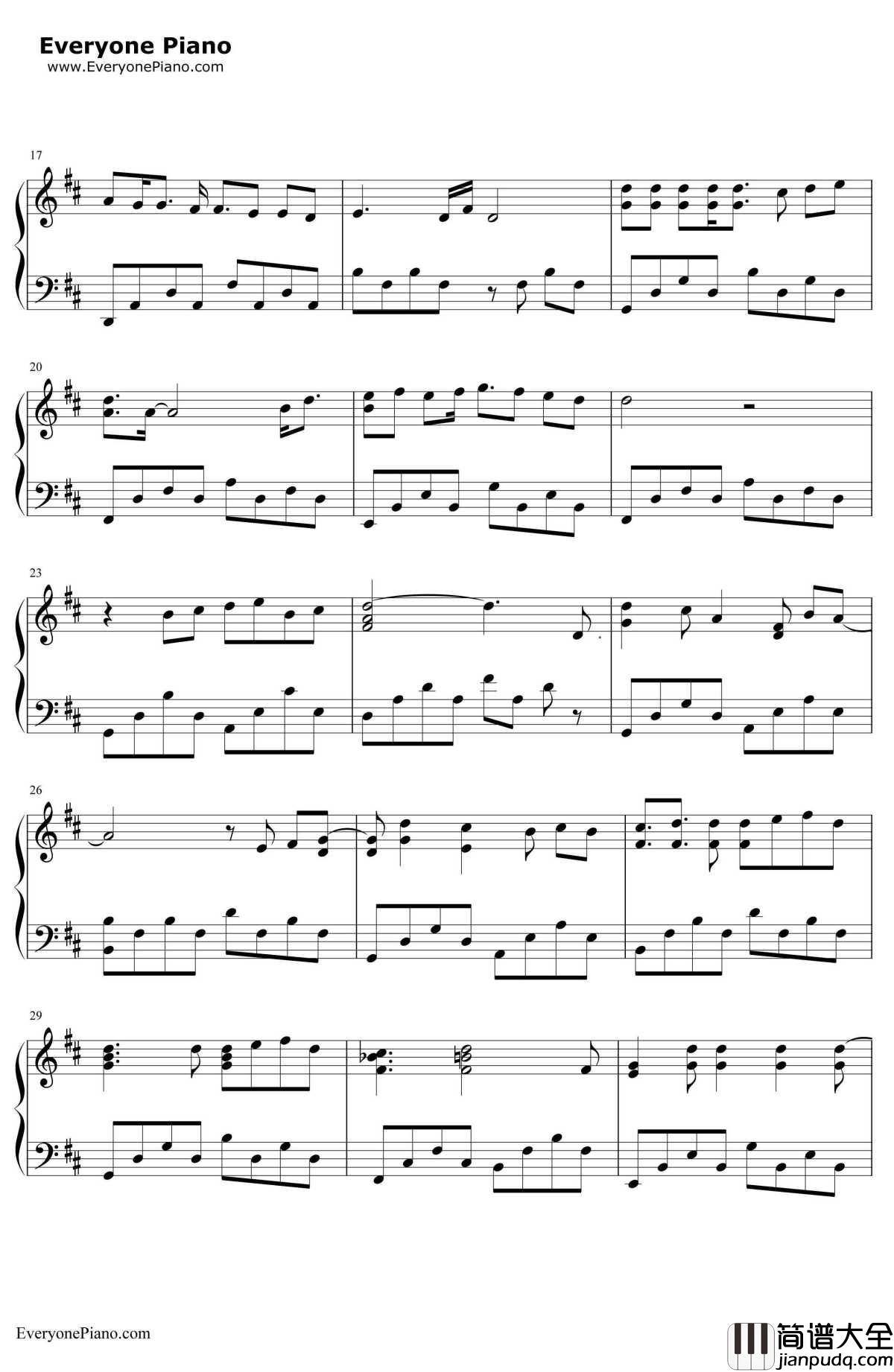 明日、仆は君に会いに行く钢琴谱_ワカバ_世界第一初恋ED