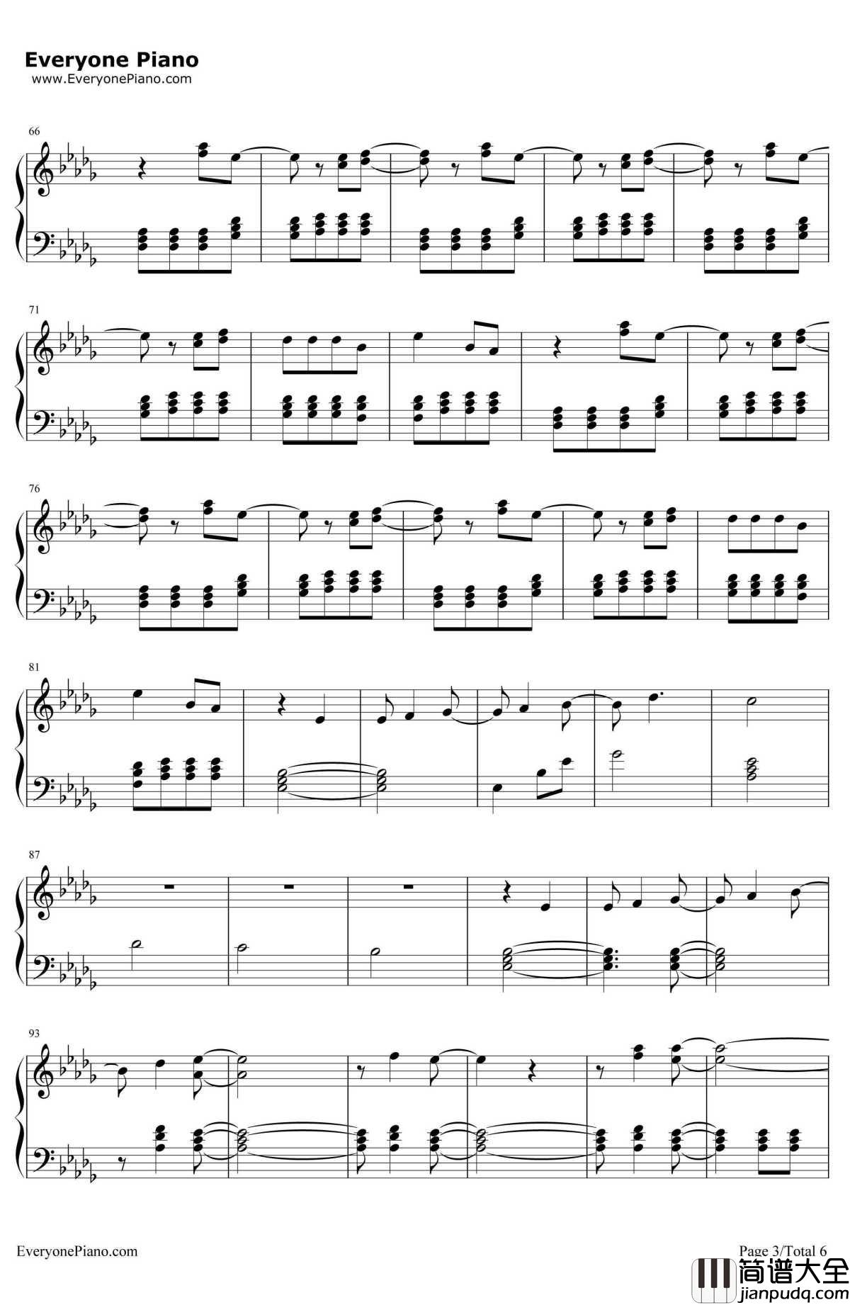 Youngblood钢琴谱_GreenDay