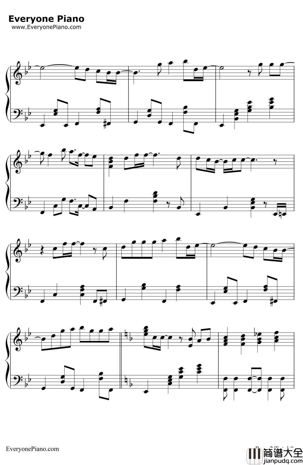 secretofmyheart钢琴谱_仓木麻衣__名侦探柯南_片尾曲