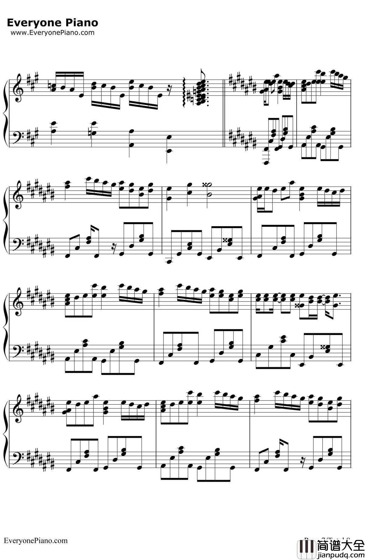 secretofmyheart钢琴谱_仓木麻衣__名侦探柯南_片尾曲