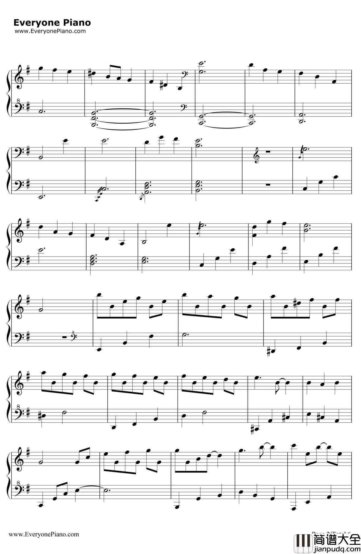 绿眼のジェラシー钢琴谱_东方project_东方地灵殿SubterraneanAnimism