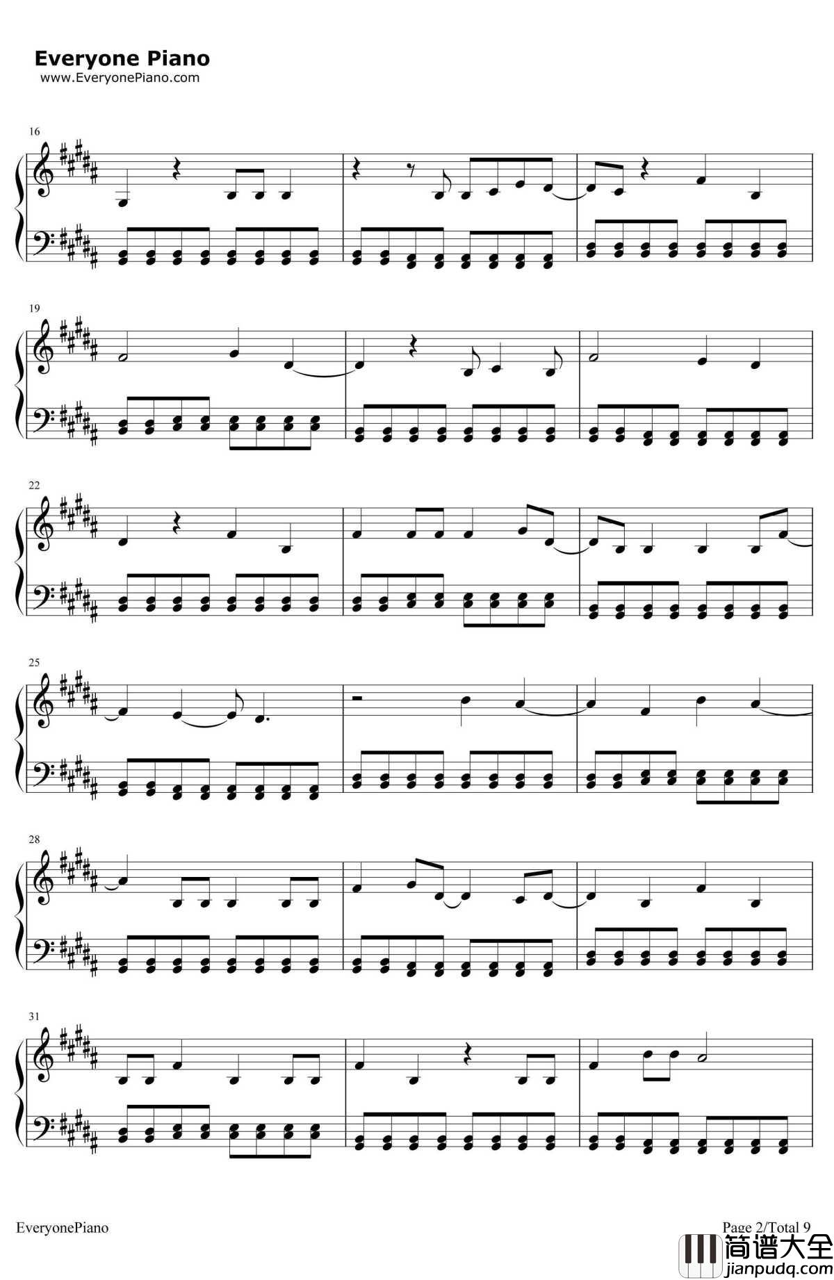 PrettyHurts钢琴谱_Beyonce