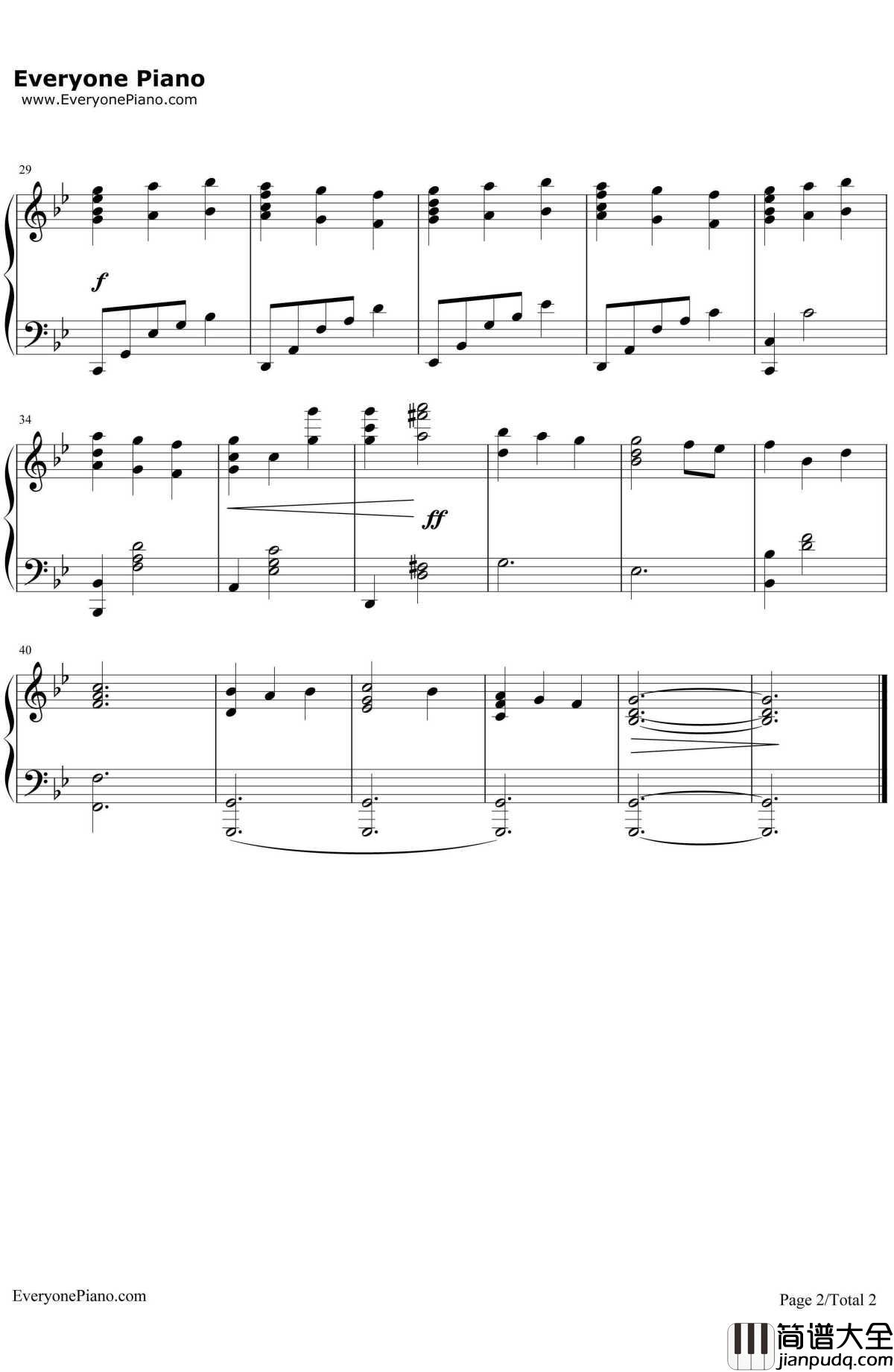 TearsInRain钢琴谱_主君的太阳