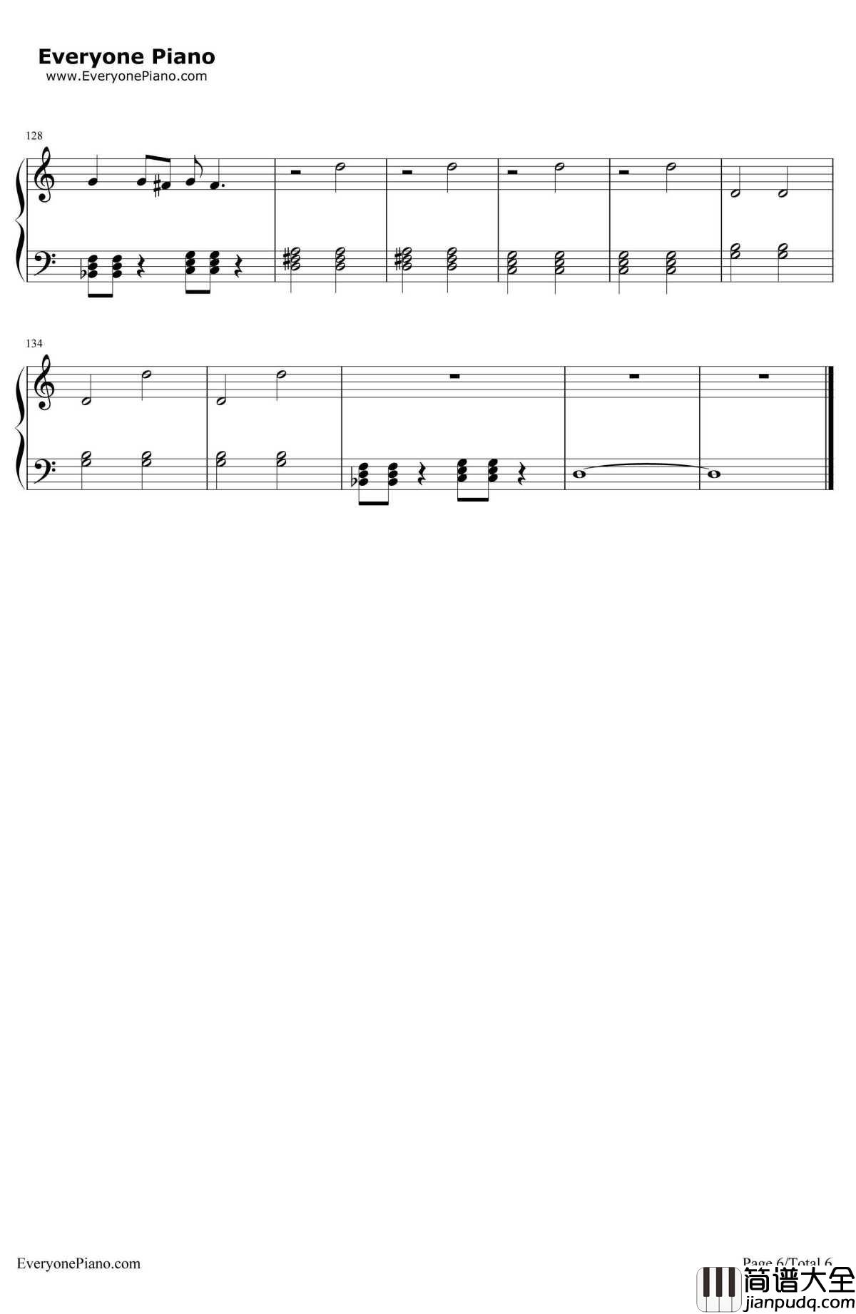 Gorilla钢琴谱_BrunoMars